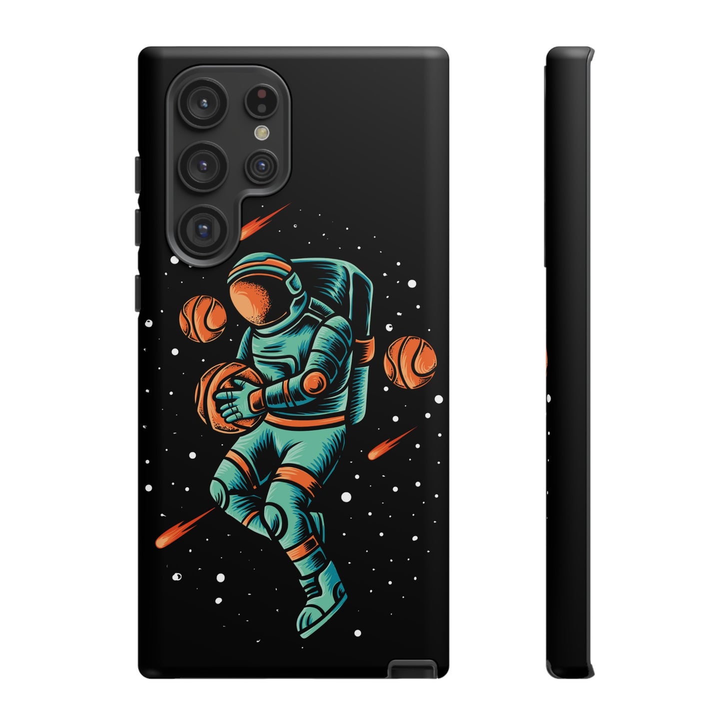 Space Basketball Phone Case | iPhone 15 Plus/ Pro, 14, 13, 12| Google Pixel 7, Pro, 5| Samsung Galaxy S23 All Major Phone Models