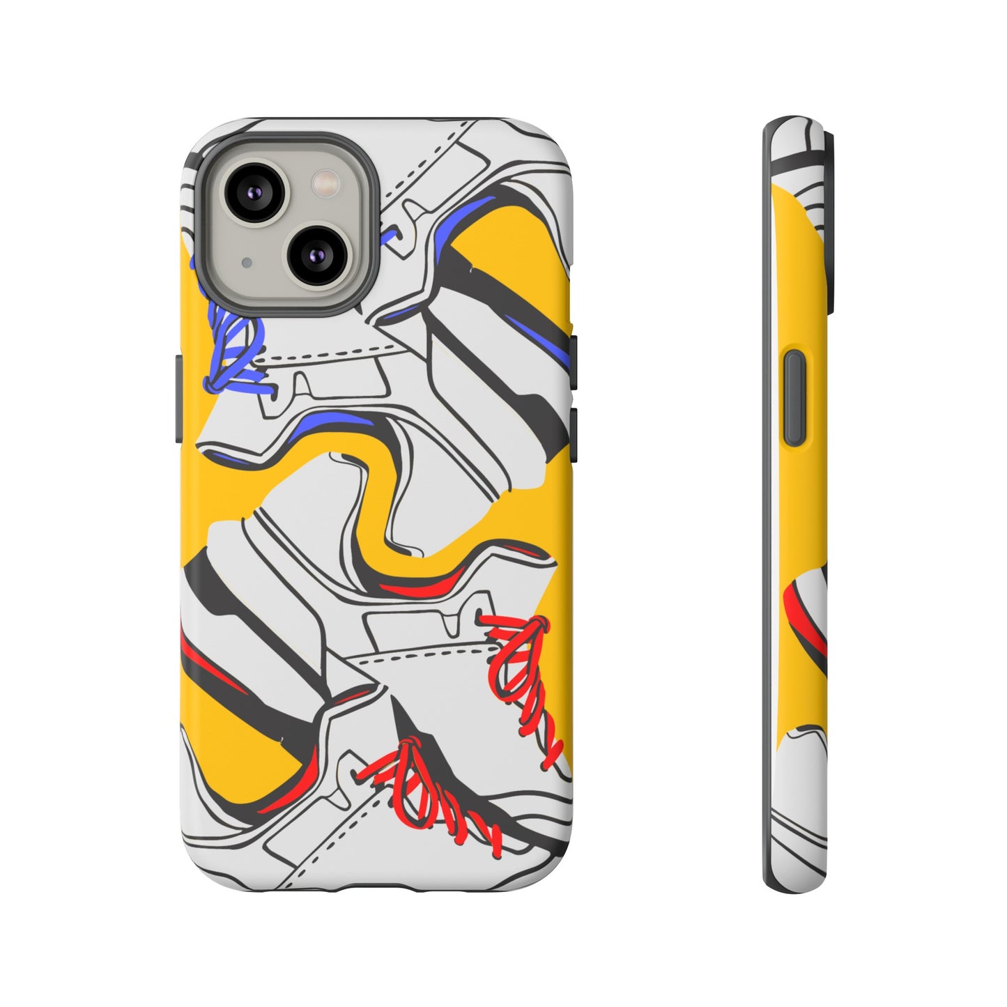 Sneakers Wallpaper Phone Case | iPhone 15 Plus/ Pro, 14, 13, 12| Google Pixel 7, Pro, 5| Samsung Galaxy S23 All Major Phone Models