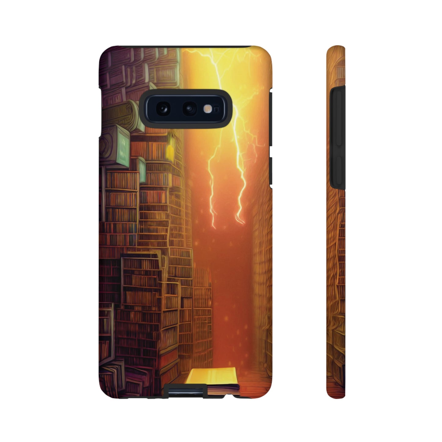 Lightning in the Library Wallpaper Phone Case | iPhone 15 Plus/ Pro, 14, 13, 12| Google Pixel 7, Pro, 5| Samsung Galaxy S23 All Major Phone Models