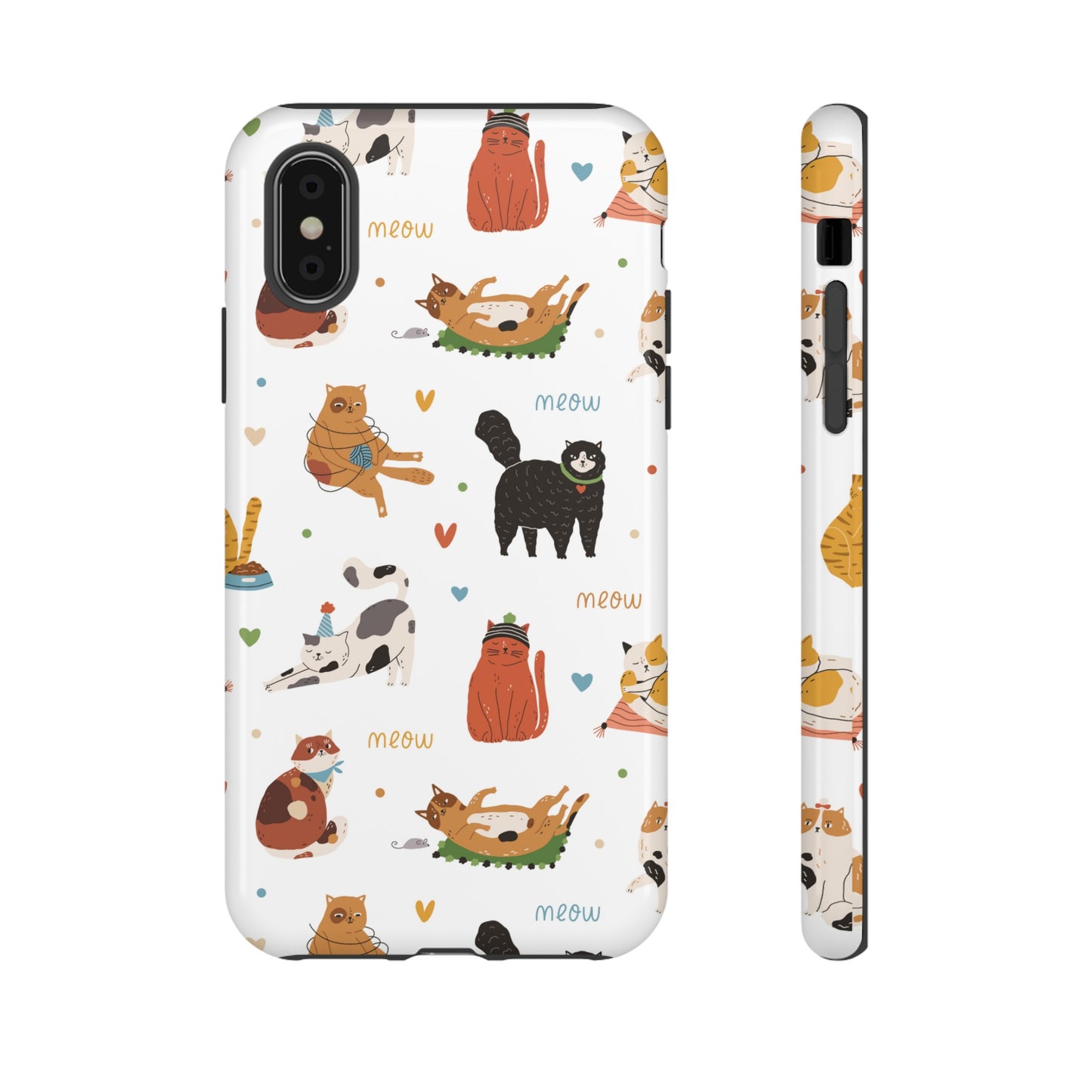 Collage of Cats Wallpaper Phone Case | iPhone 15 Plus/ Pro, 14, 13, 12| Google Pixel 7, Pro, 5| Samsung Galaxy S23 All Major Phone Models