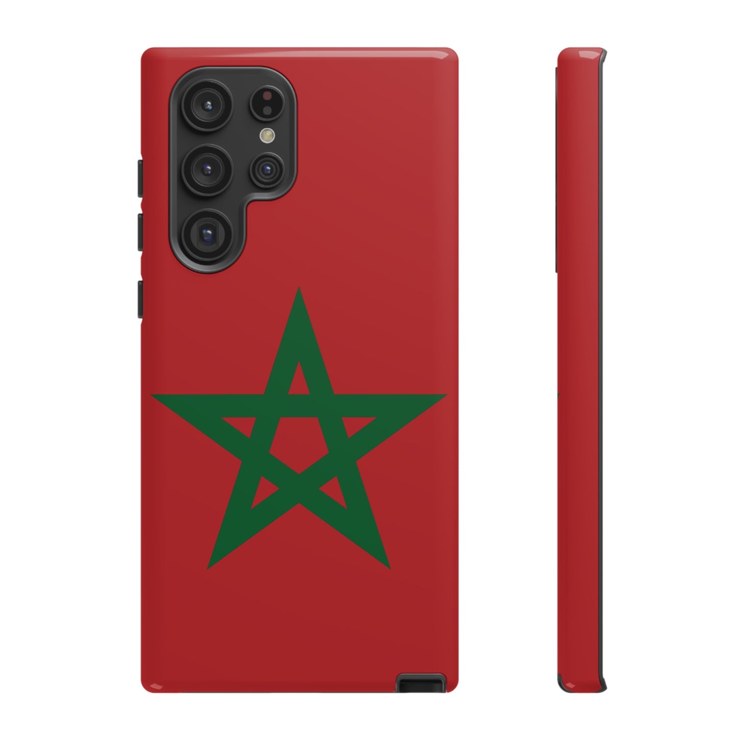 Morocco Flag Phone Case | iPhone 15 Plus/ Pro, 14, 13, 12| Google Pixel 7, Pro, 5| Samsung Galaxy S23 All Major Phone Models