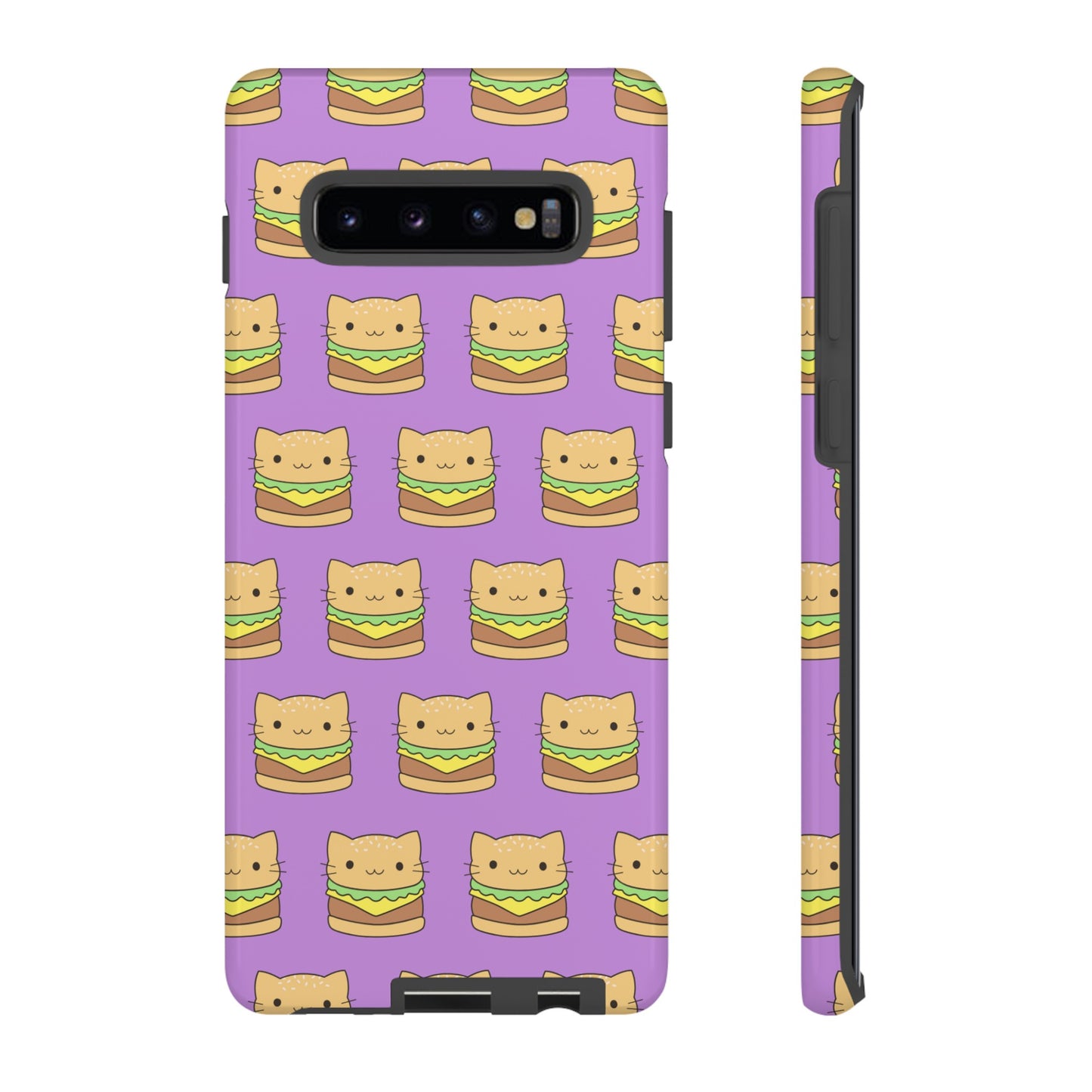 Cat Burger Phone Case | iPhone 15 Plus/ Pro, 14, 13, 12| Google Pixel 7, Pro, 5| Samsung Galaxy S23 All Major Phone Models