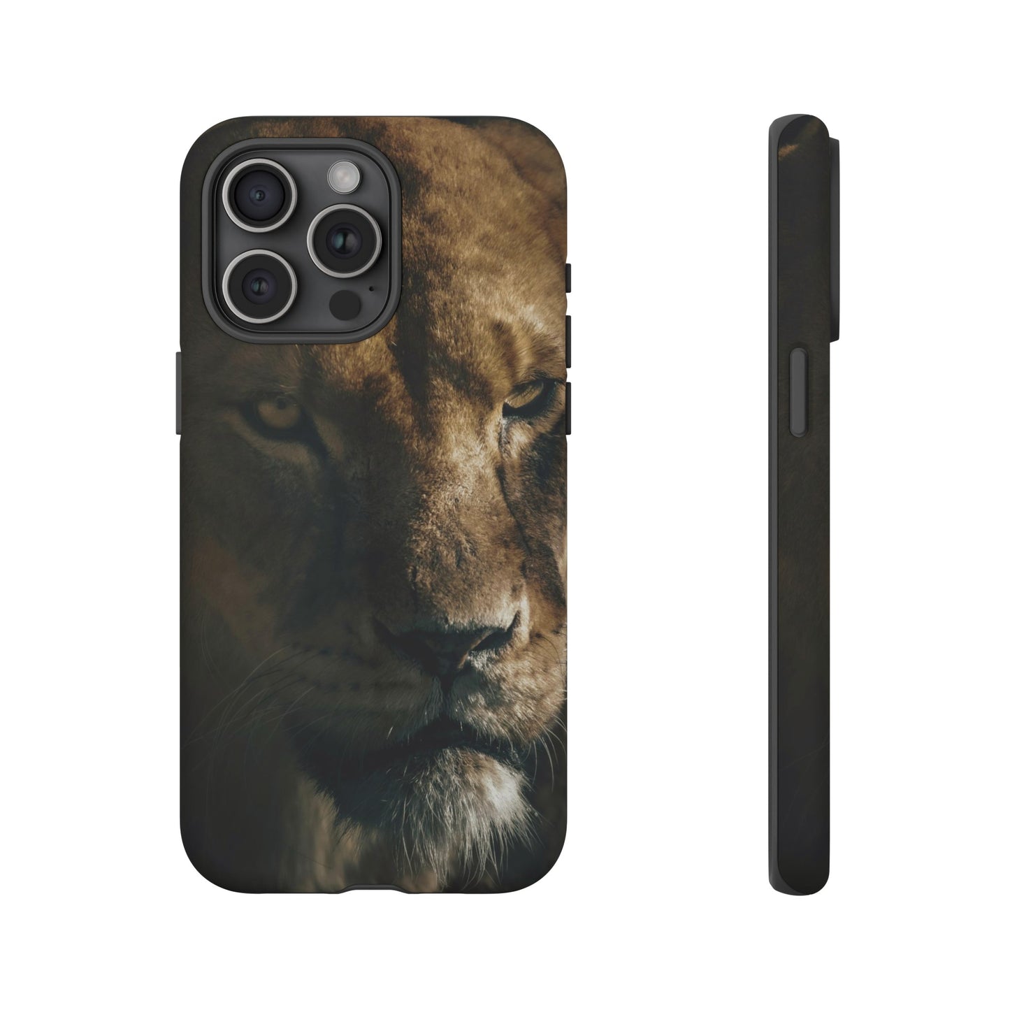 Lion Wallpaper Phone Case | iPhone 15 Plus/ Pro, 14, 13, 12| Google Pixel 7, Pro, 5| Samsung Galaxy S23 All Major Phone Models