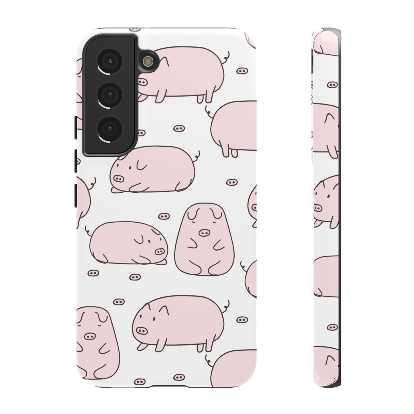 Pig Wallpaper Phone Case | iPhone 15 Plus/ Pro, 14, 13, 12| Google Pixel 7, Pro, 5| Samsung Galaxy S23 All Major Phone Models