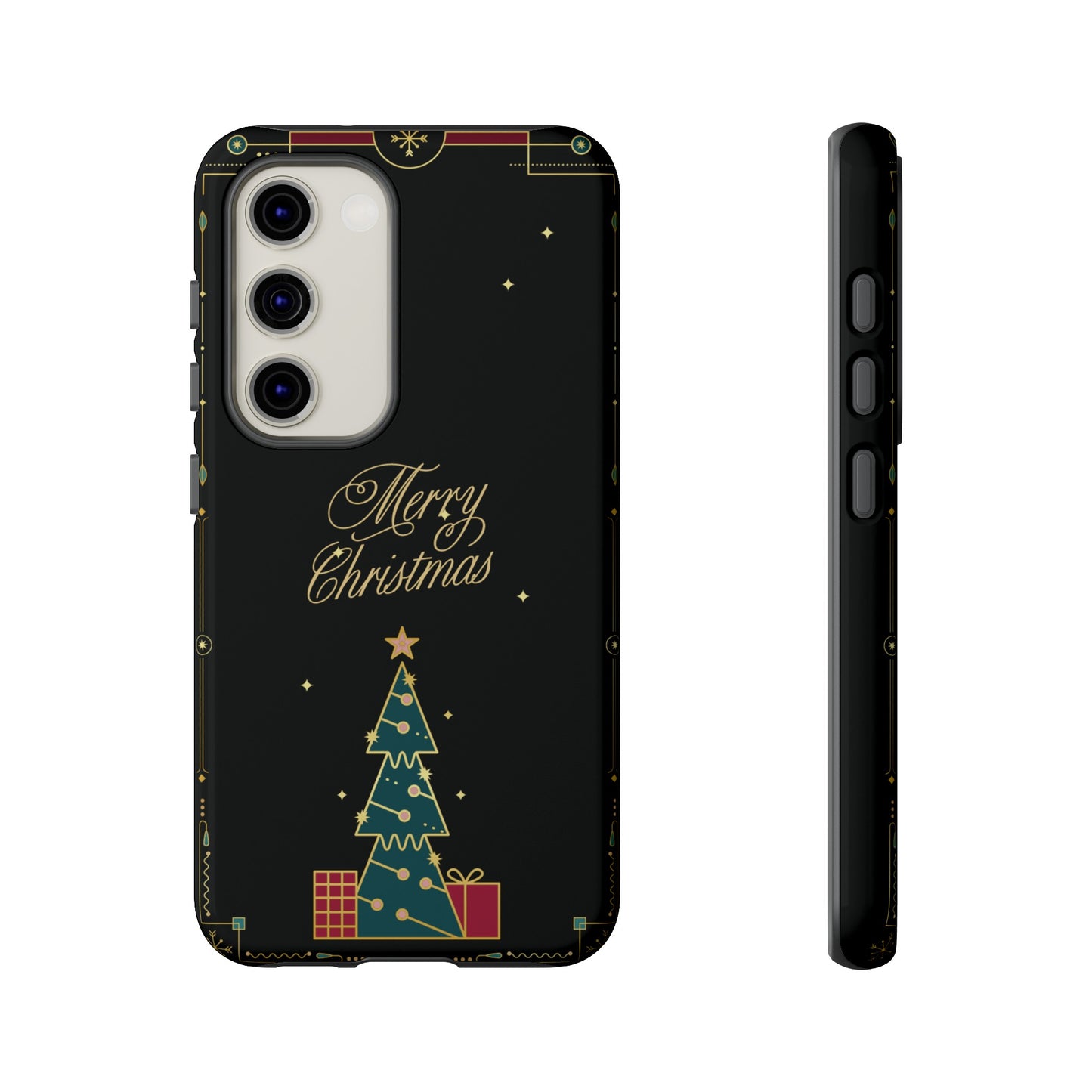 Christmas Tree Wallpaper Phone Case | iPhone 15 Plus/ Pro, 14, 13, 12| Google Pixel 7, Pro, 5| Samsung Galaxy S23 All Major Phone Models