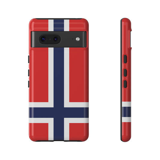 Norway Flag Phone Case | iPhone 15 Plus/ Pro, 14, 13, 12| Google Pixel 7, Pro, 5| Samsung Galaxy S23 All Major Phone Models