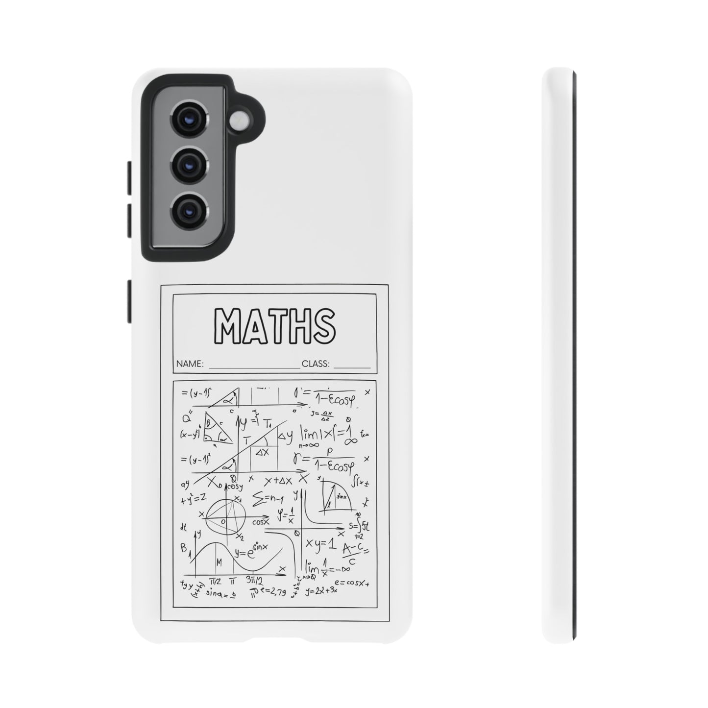 Maths Class Wallpaper Phone Case | iPhone 15 Plus/ Pro, 14, 13, 12| Google Pixel 7, Pro, 5| Samsung Galaxy S23 All Major Phone Models