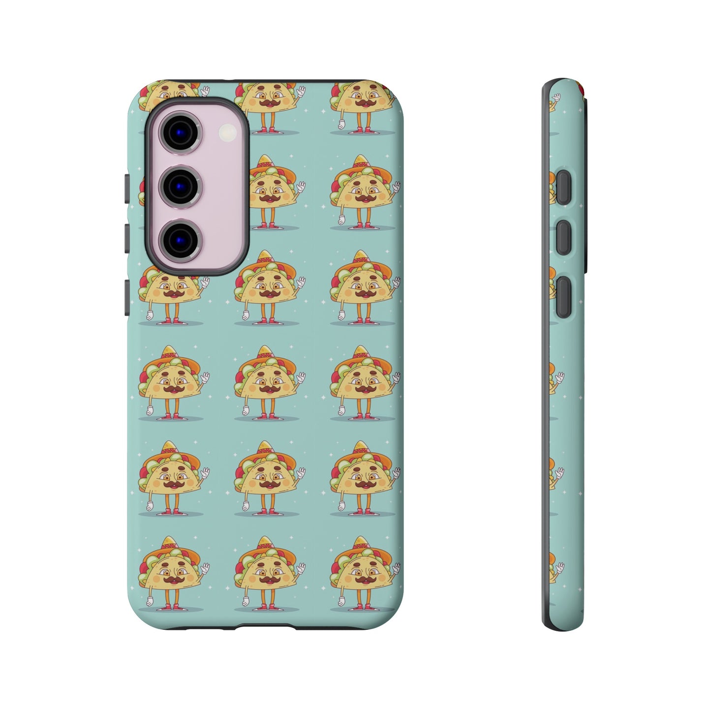 Taco Wallpaper Phone Case | iPhone 15 Plus/ Pro, 14, 13, 12| Google Pixel 7, Pro, 5| Samsung Galaxy S23 All Major Phone Models