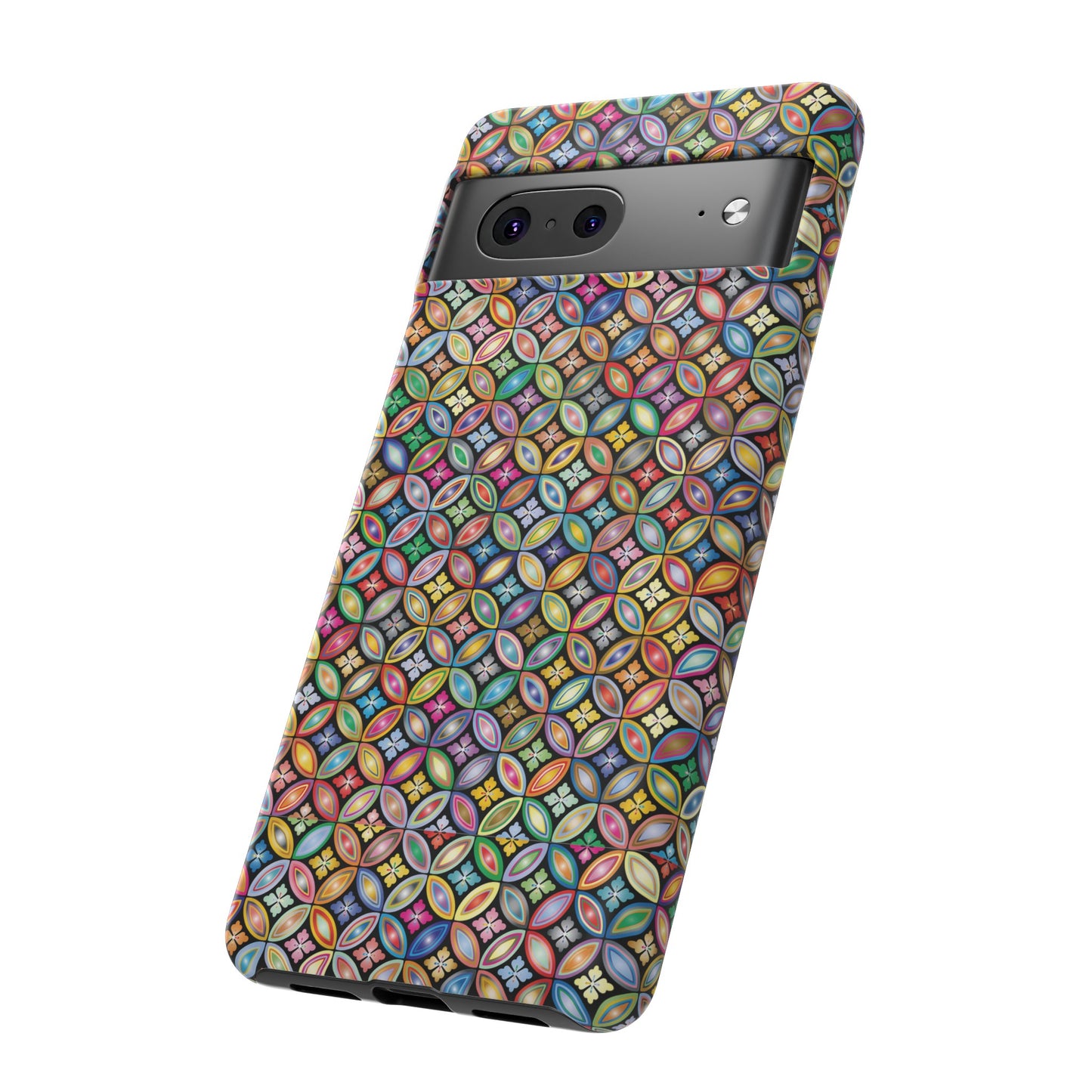 Geometric Pattern Wallpaper Phone Case | iPhone 15 Plus/ Pro, 14, 13, 12| Google Pixel 7, Pro, 5| Samsung Galaxy S23 All Major Phone Models