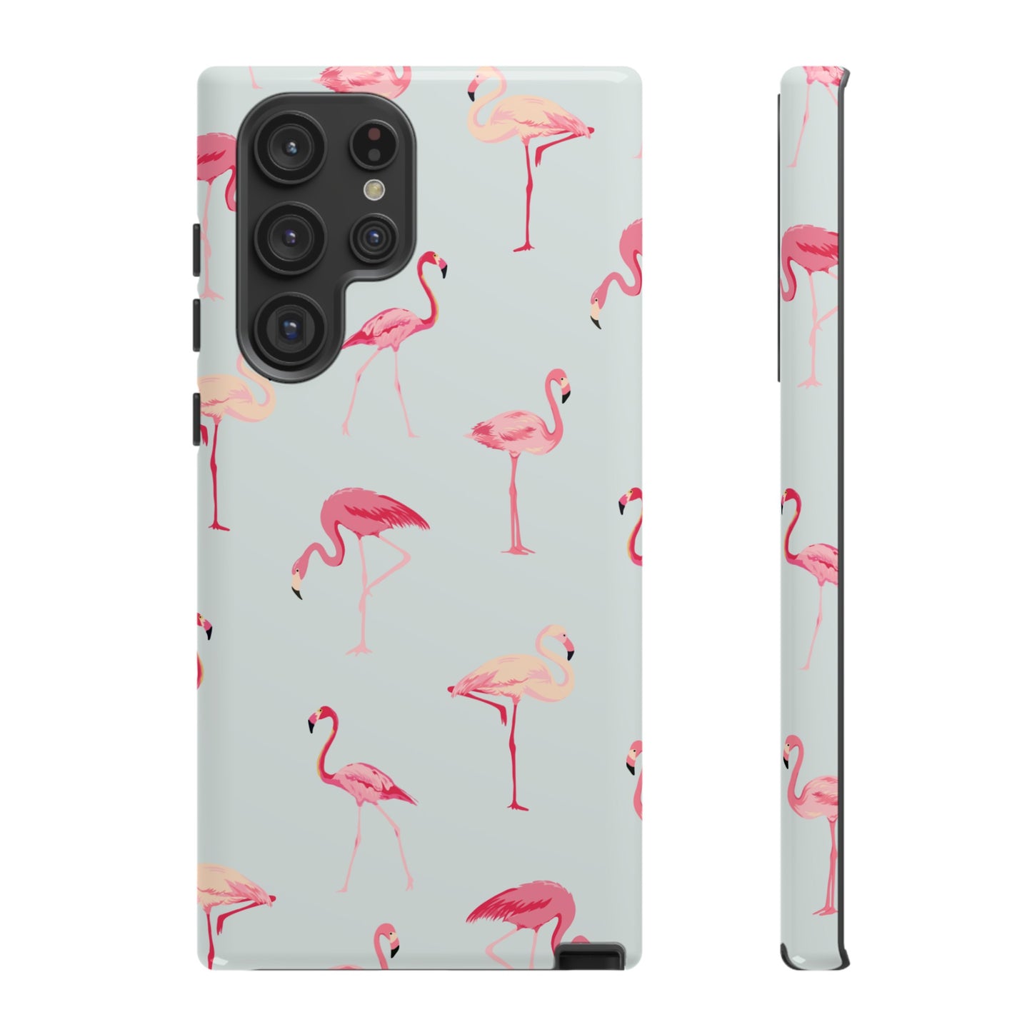 Flamingo Wallpaper Phone Case | iPhone 15 Plus/ Pro, 14, 13, 12| Google Pixel 7, Pro, 5| Samsung Galaxy S23 All Major Phone Models