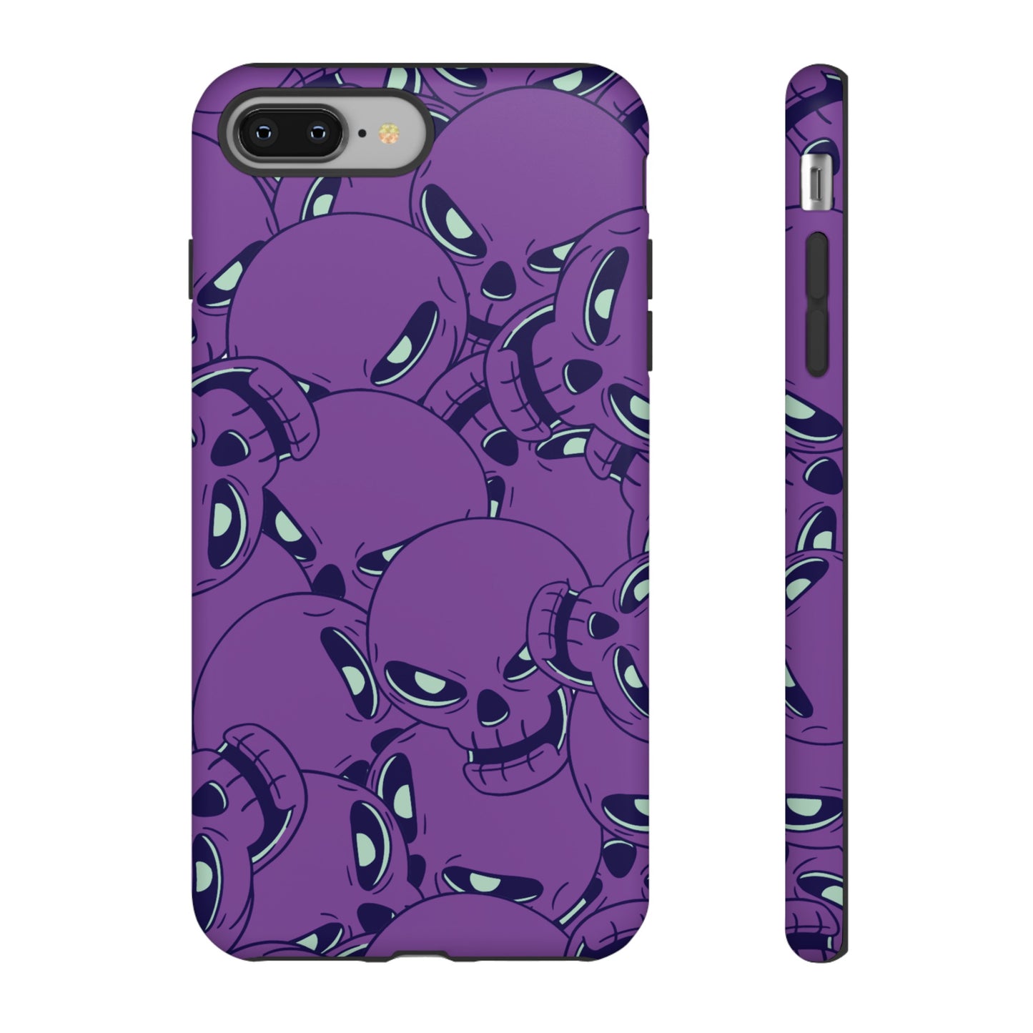 Glowing Skulls Wallpaper Phone Case | iPhone 15 Plus/ Pro, 14, 13, 12| Google Pixel 7, Pro, 5| Samsung Galaxy S23 All Major Phone Models