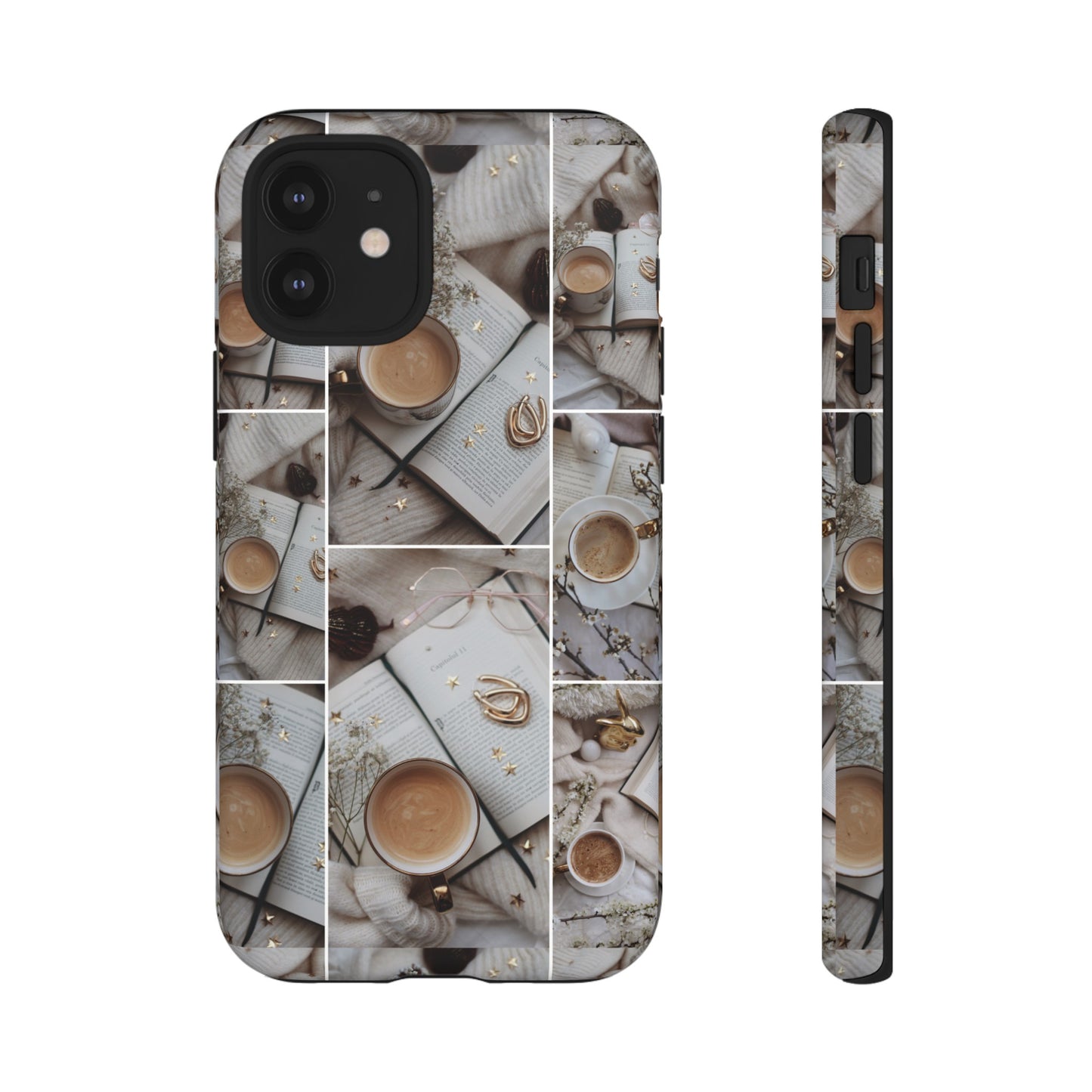 Coffee Collage Wallpaper Phone Case | iPhone 15 Plus/ Pro, 14, 13, 12| Google Pixel 7, Pro, 5| Samsung Galaxy S23 All Major Phone Models