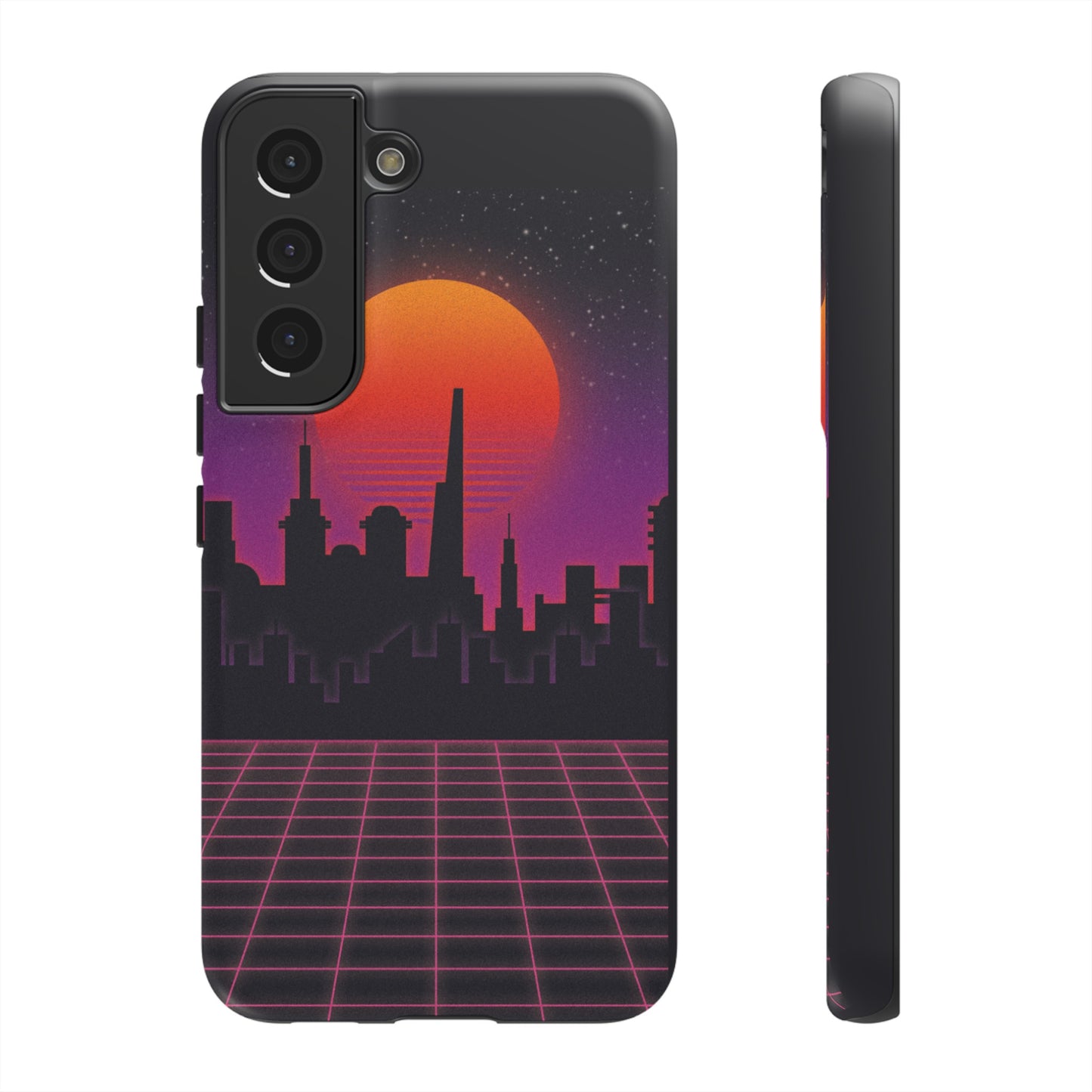 Retro City Phone Case | iPhone 15 Plus/ Pro, 14, 13, 12| Google Pixel 7, Pro, 5| Samsung Galaxy S23 All Major Phone Models