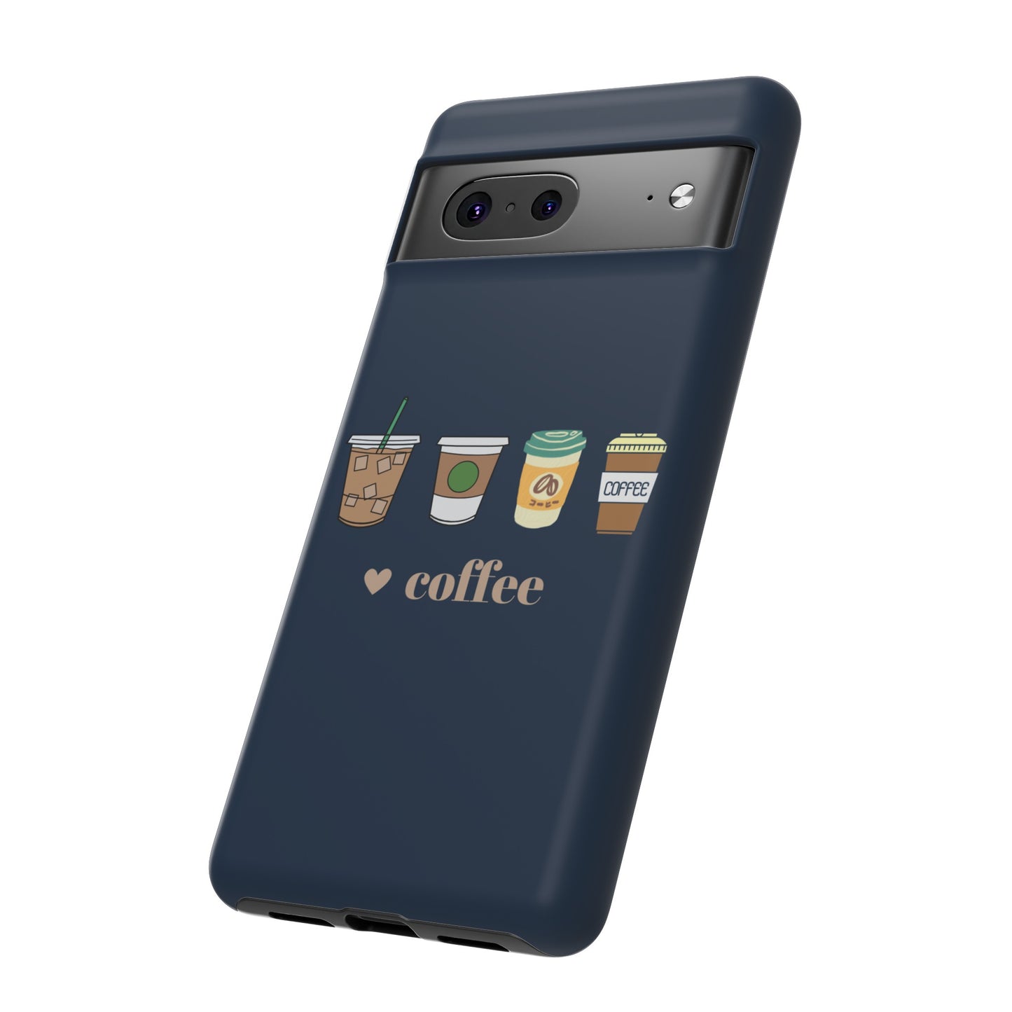 Coffee Wallpaper Phone Case | iPhone 15 Plus/ Pro, 14, 13, 12| Google Pixel 7, Pro, 5| Samsung Galaxy S23 All Major Phone Models