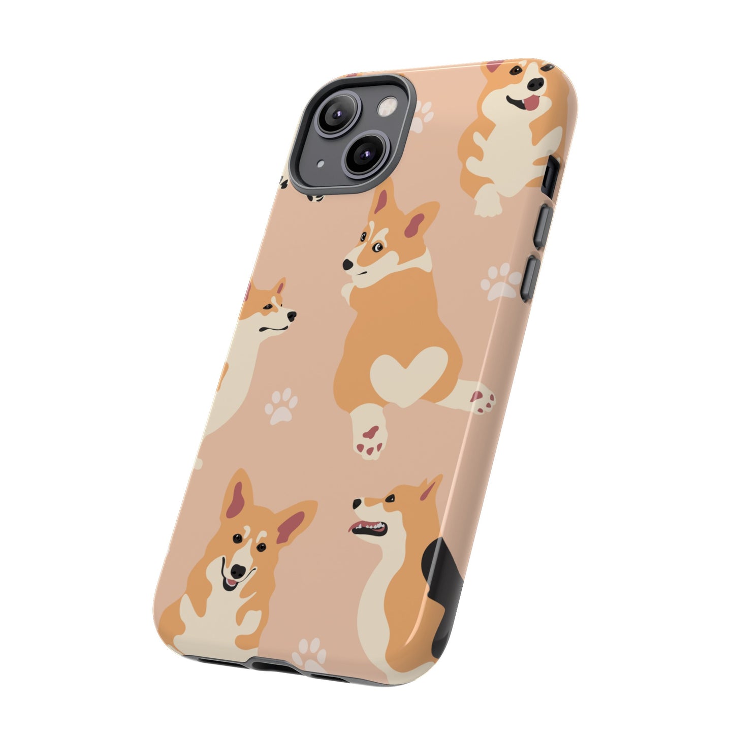 Corgi Wallpaper Phone Case | iPhone 15 Plus/ Pro, 14, 13, 12| Google Pixel 7, Pro, 5| Samsung Galaxy S23 All Major Phone Models