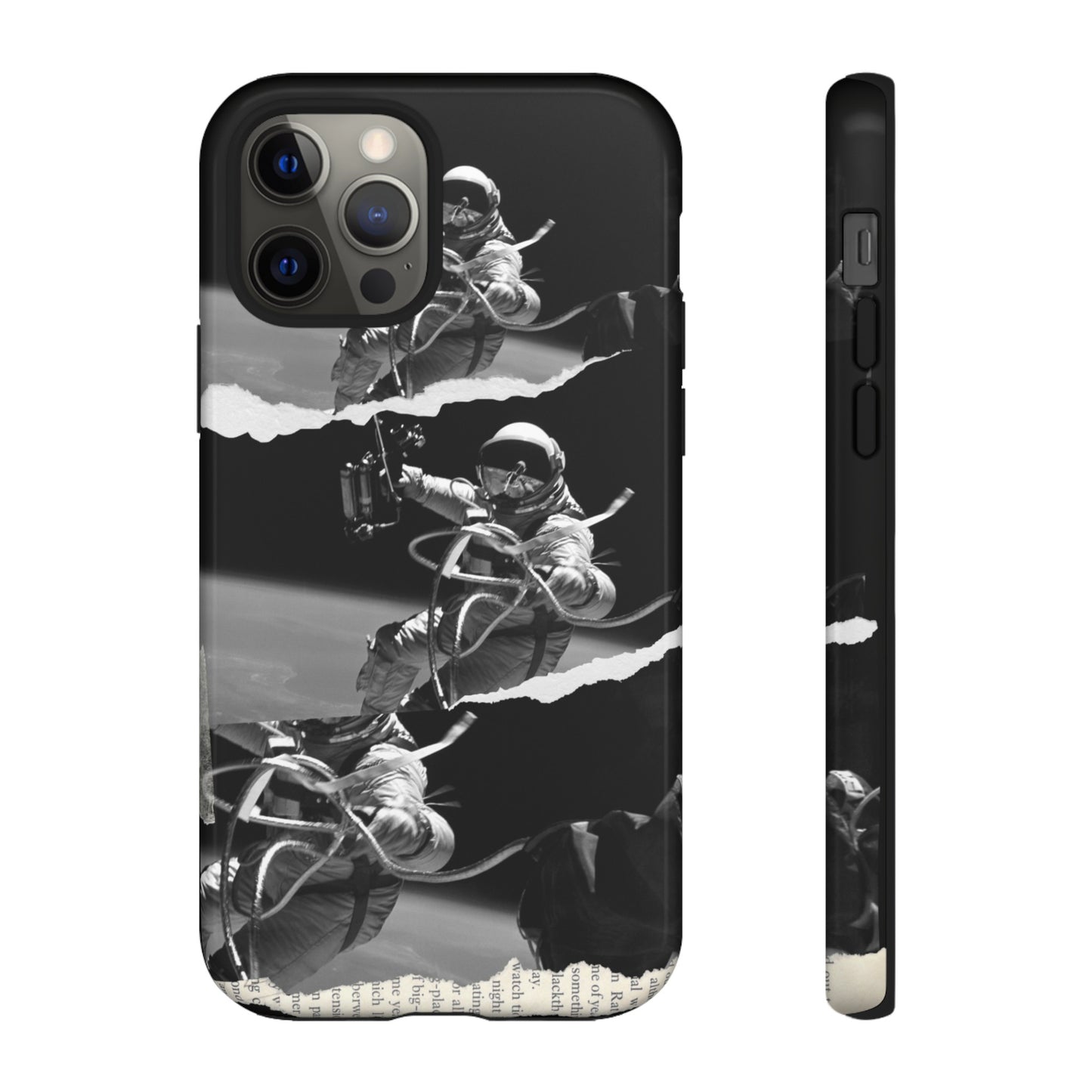 Astronaut Collage Phone Case | iPhone 15 Plus/ Pro, 14, 13, 12| Google Pixel 7, Pro, 5| Samsung Galaxy S23 All Major Phone Models