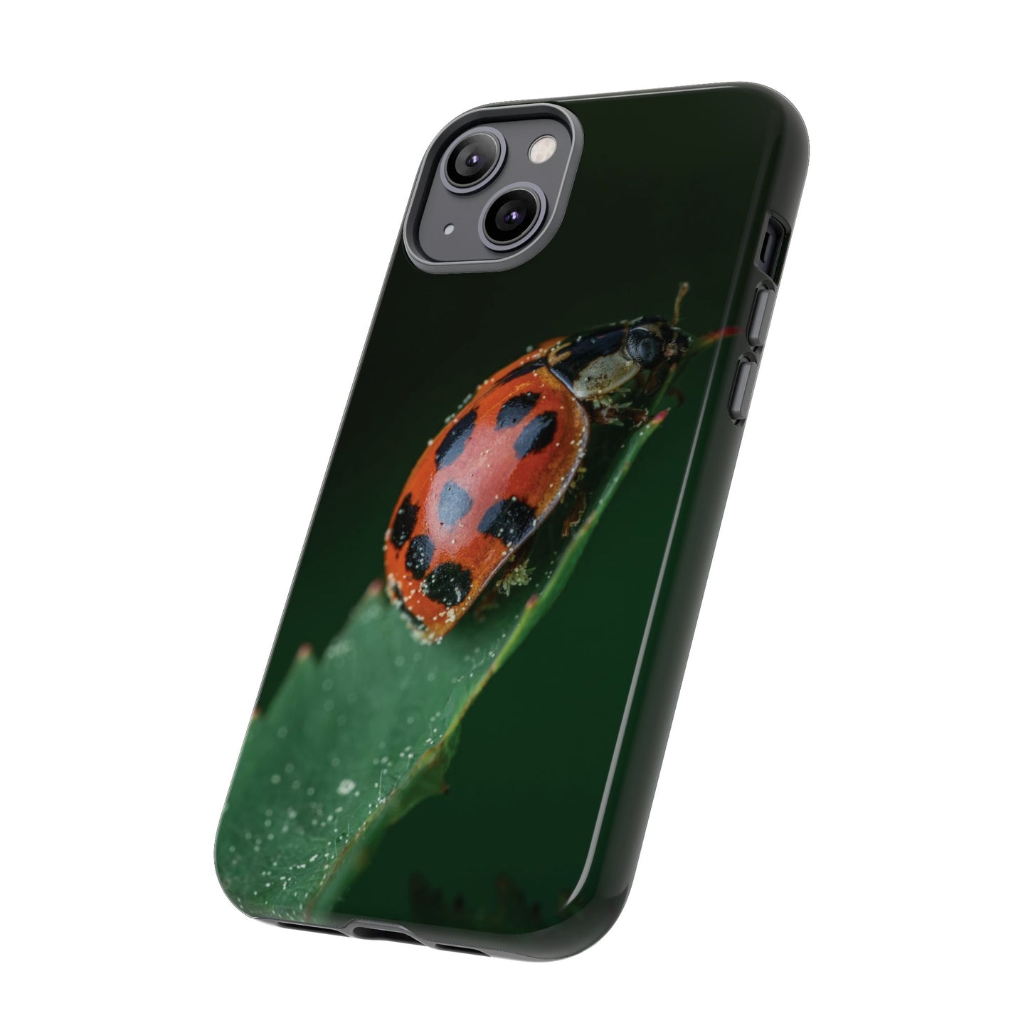 Ladybug Wallpaper Phone Case | iPhone 15 Plus/ Pro, 14, 13, 12| Google Pixel 7, Pro, 5| Samsung Galaxy S23 All Major Phone Models