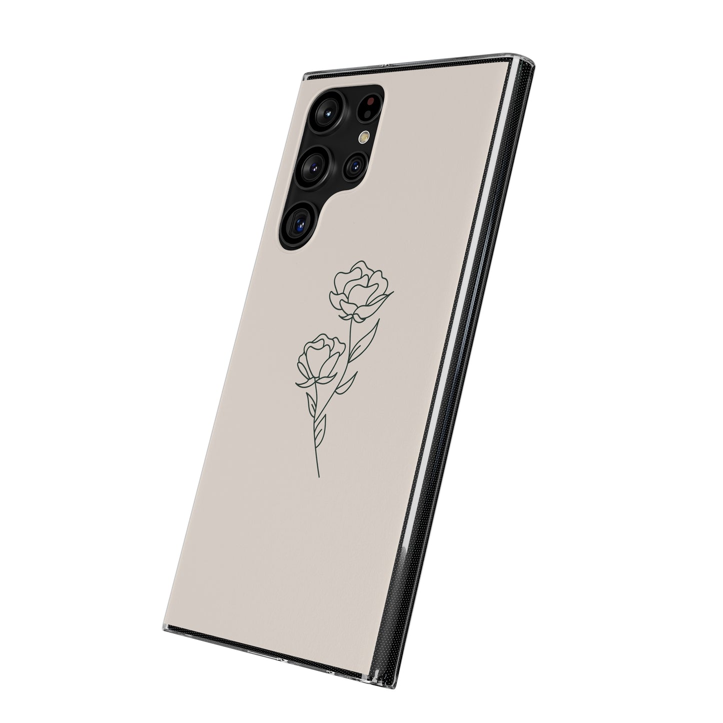 Simple Rose Phone Case | iPhone 15 Plus/ Pro, 14, 13, 12| Google Pixel 7, Pro, 5| Samsung Galaxy S23 All Major Phone Models