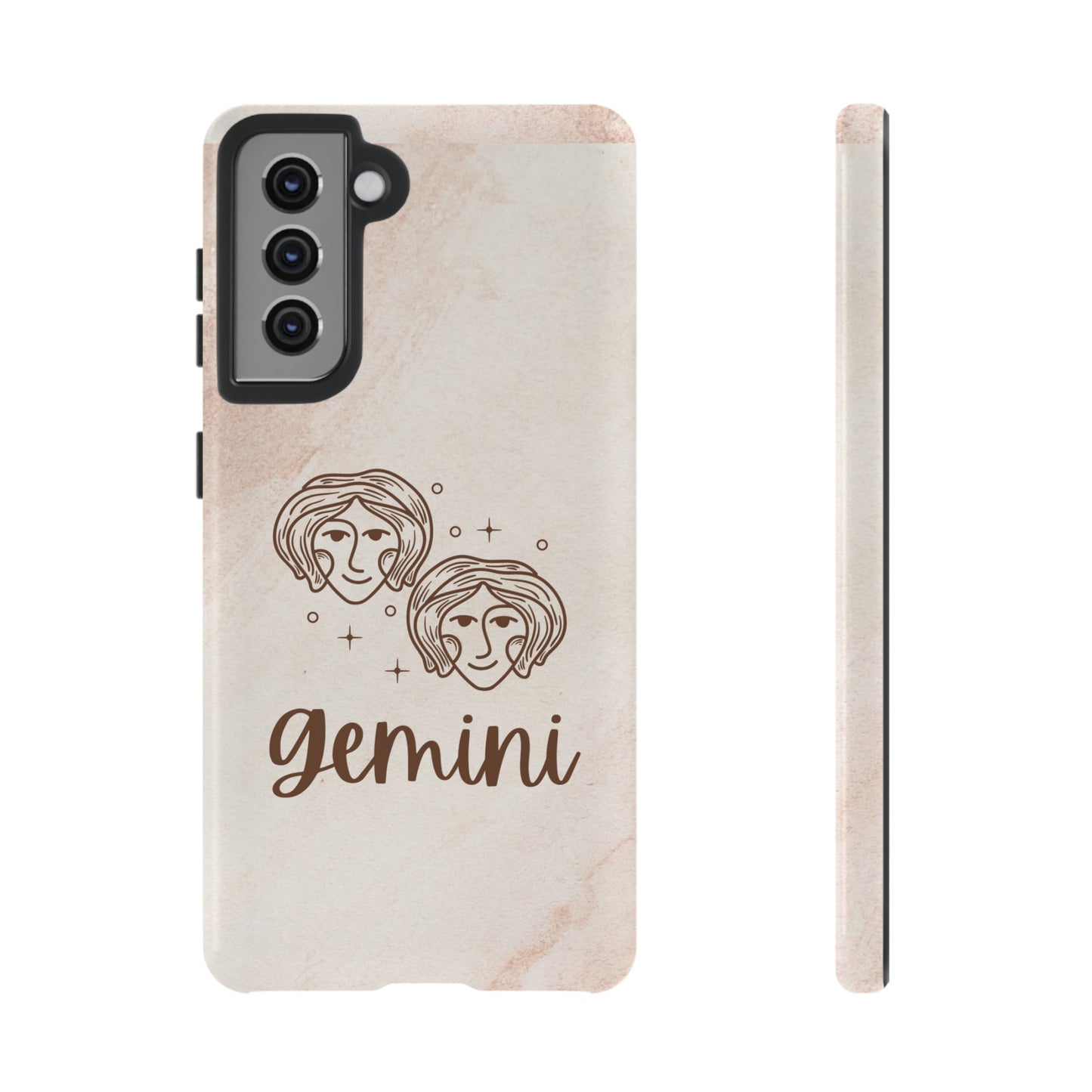 Gemini Wallpaper Phone Case | iPhone 15 Plus/ Pro, 14, 13, 12| Google Pixel 7, Pro, 5| Samsung Galaxy S23 All Major Phone Models