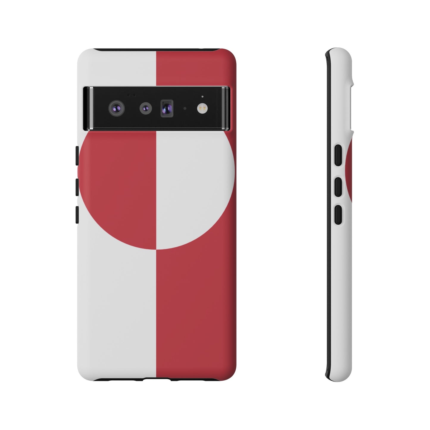 Greenland (Denmark) Flag Phone Case | iPhone 15 Plus/ Pro, 14, 13, 12| Google Pixel 7, Pro, 5| Samsung Galaxy S23 All Major Phone Models