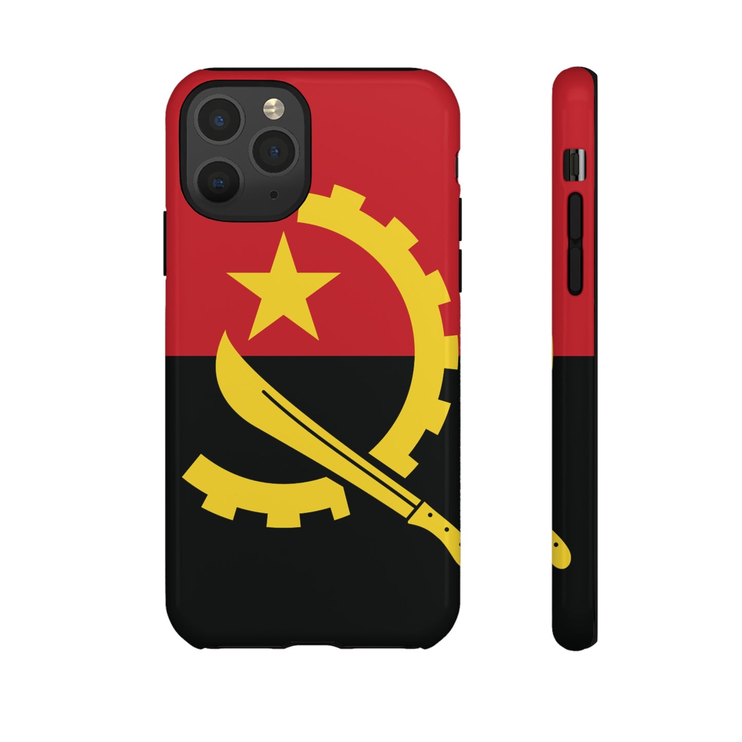 Angola Flag Phone Case | iPhone 15 Plus/ Pro, 14, 13, 12| Google Pixel 7, Pro, 5| Samsung Galaxy S23 All Major Phone Models