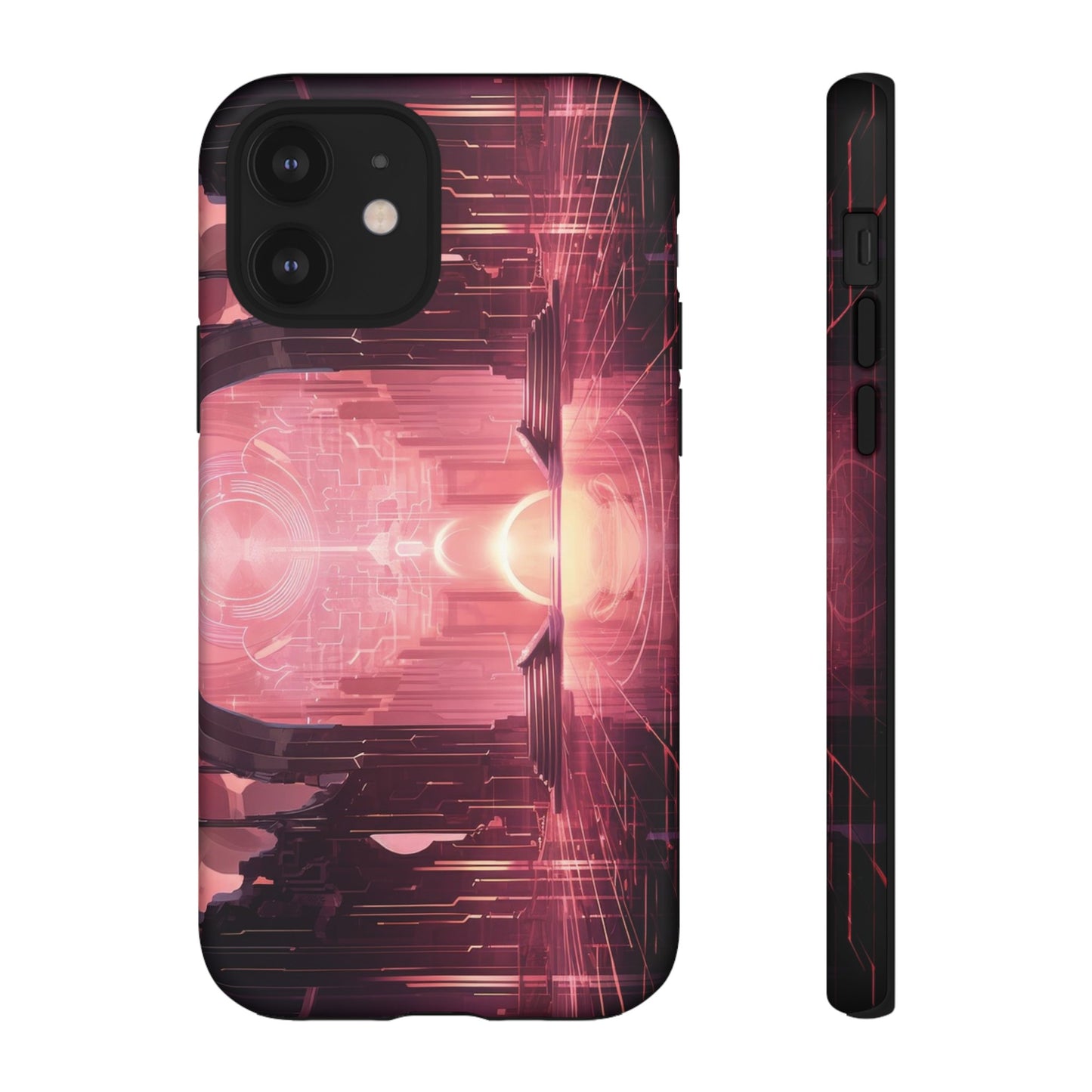 Sci-Fi Hall Wallpaper Phone Case | iPhone 15 Plus/ Pro, 14, 13, 12| Google Pixel 7, Pro, 5| Samsung Galaxy S23 All Major Phone Models