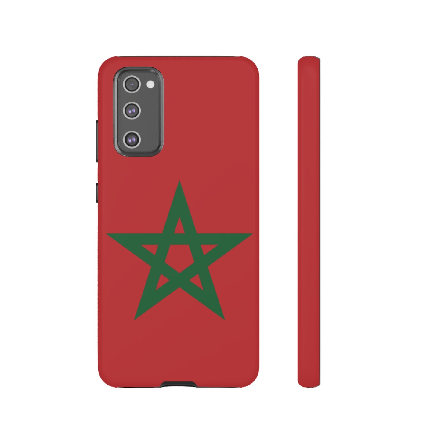 Morocco Flag Phone Case | iPhone 15 Plus/ Pro, 14, 13, 12| Google Pixel 7, Pro, 5| Samsung Galaxy S23 All Major Phone Models