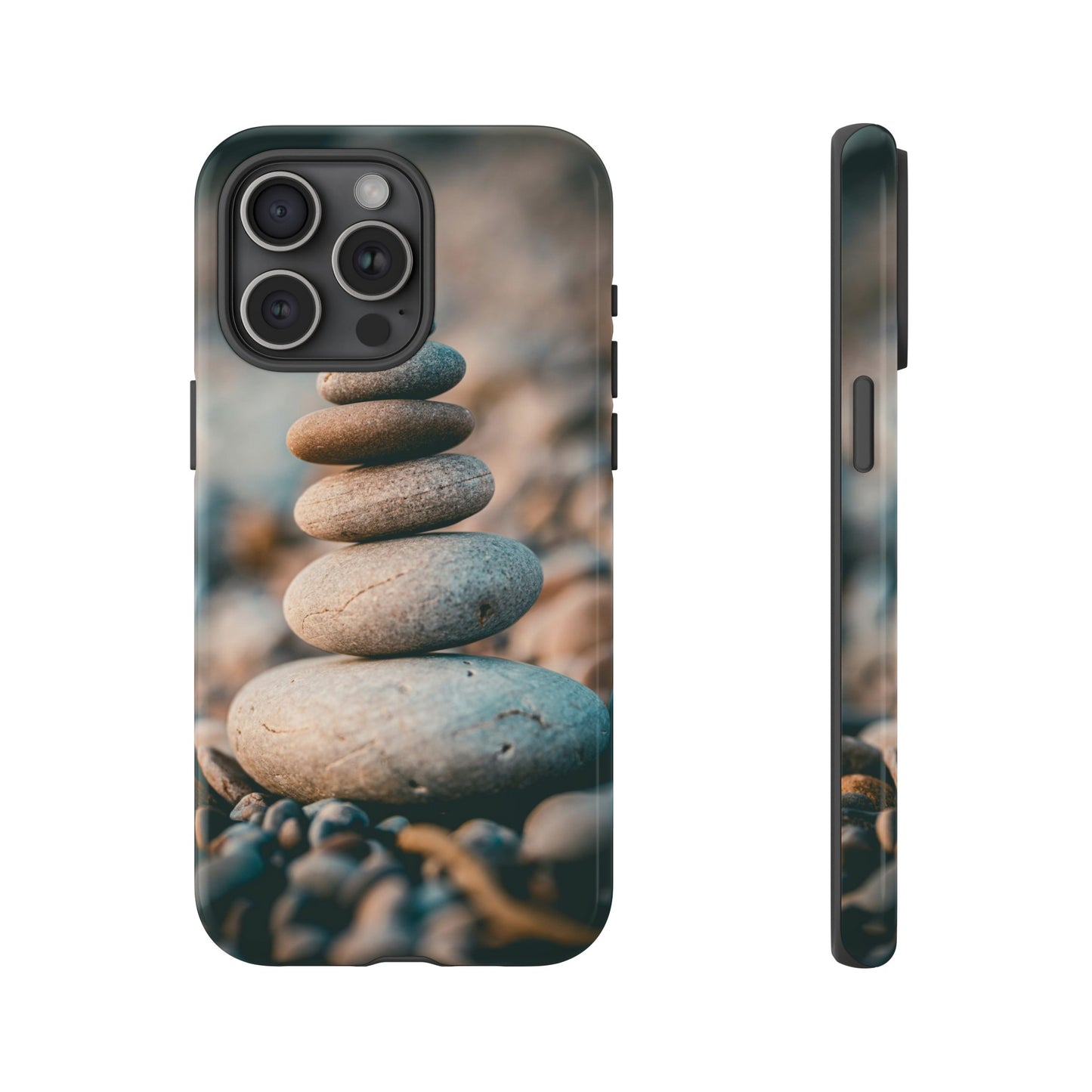 Rock Stack Wallpaper Phone Case | iPhone 15 Plus/ Pro, 14, 13, 12| Google Pixel 7, Pro, 5| Samsung Galaxy S23 All Major Phone Models