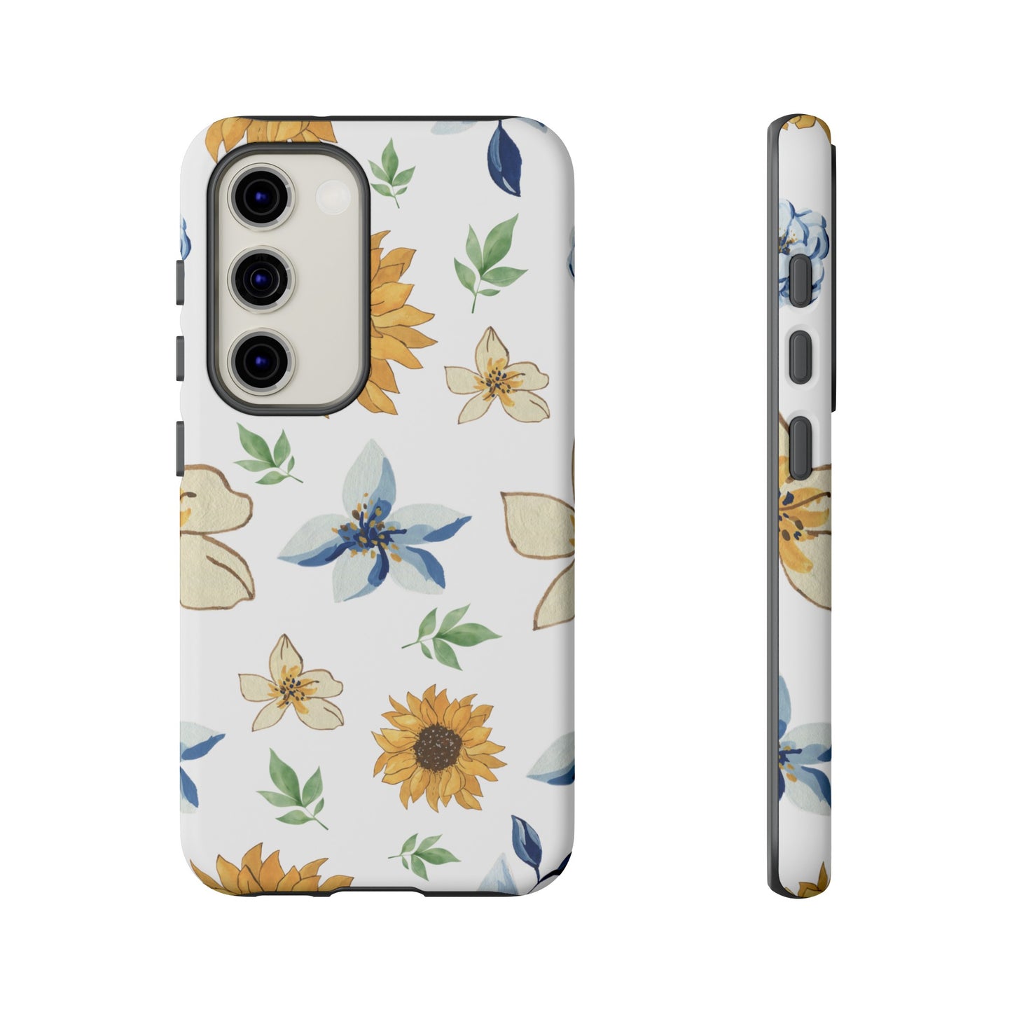 Beautiful Watercolour Flower Wallpaper Phone Case | iPhone 15 Plus/ Pro, 14, 13, 12| Google Pixel 7, Pro, 5| Samsung Galaxy S23 All Major Phone Models