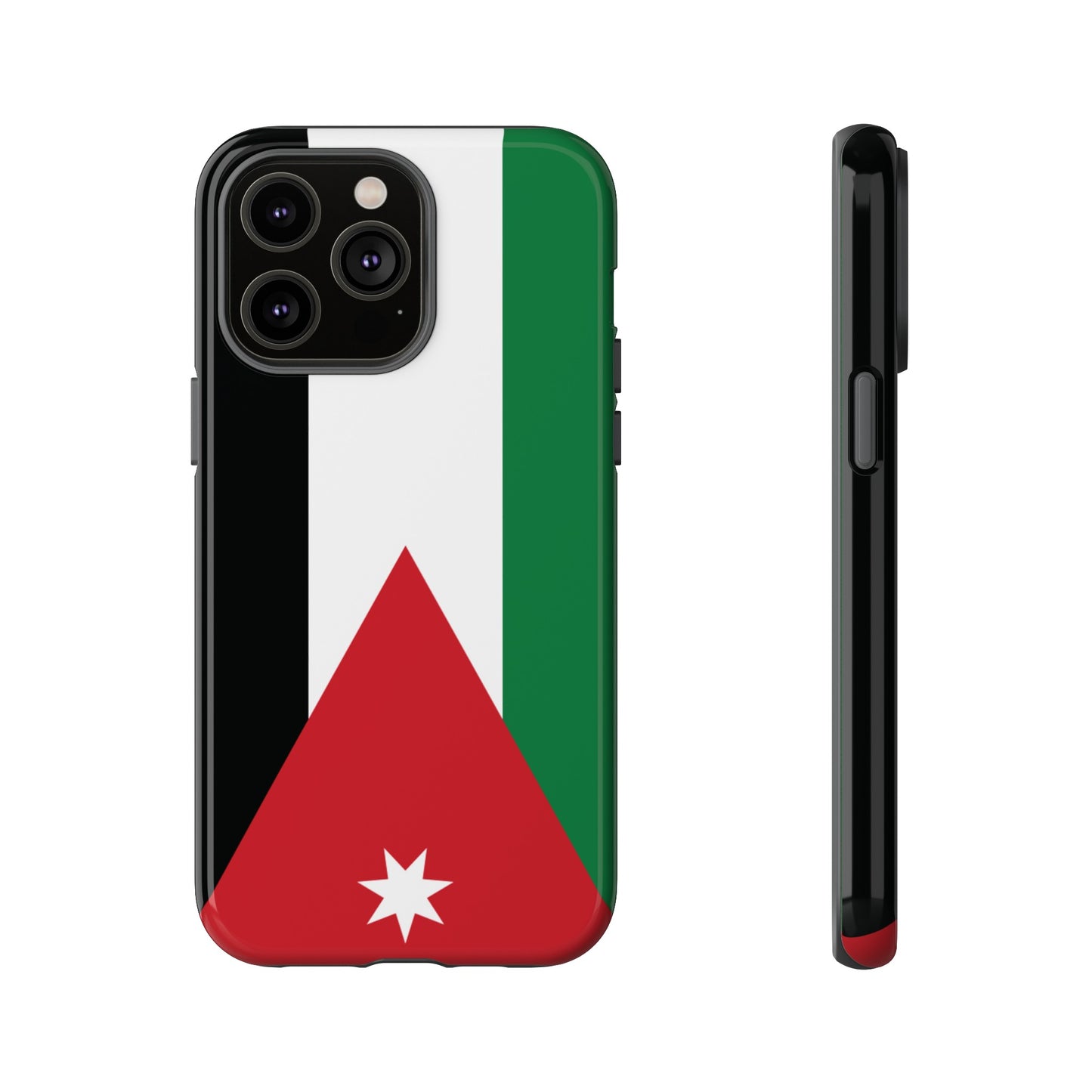 Jordan Flag Phone Case |iPhone 15 Plus/ Pro, 14, 13, 12|Google Pixel 7, Pro, 5| Samsung Galaxy S23 All Major Phone Models