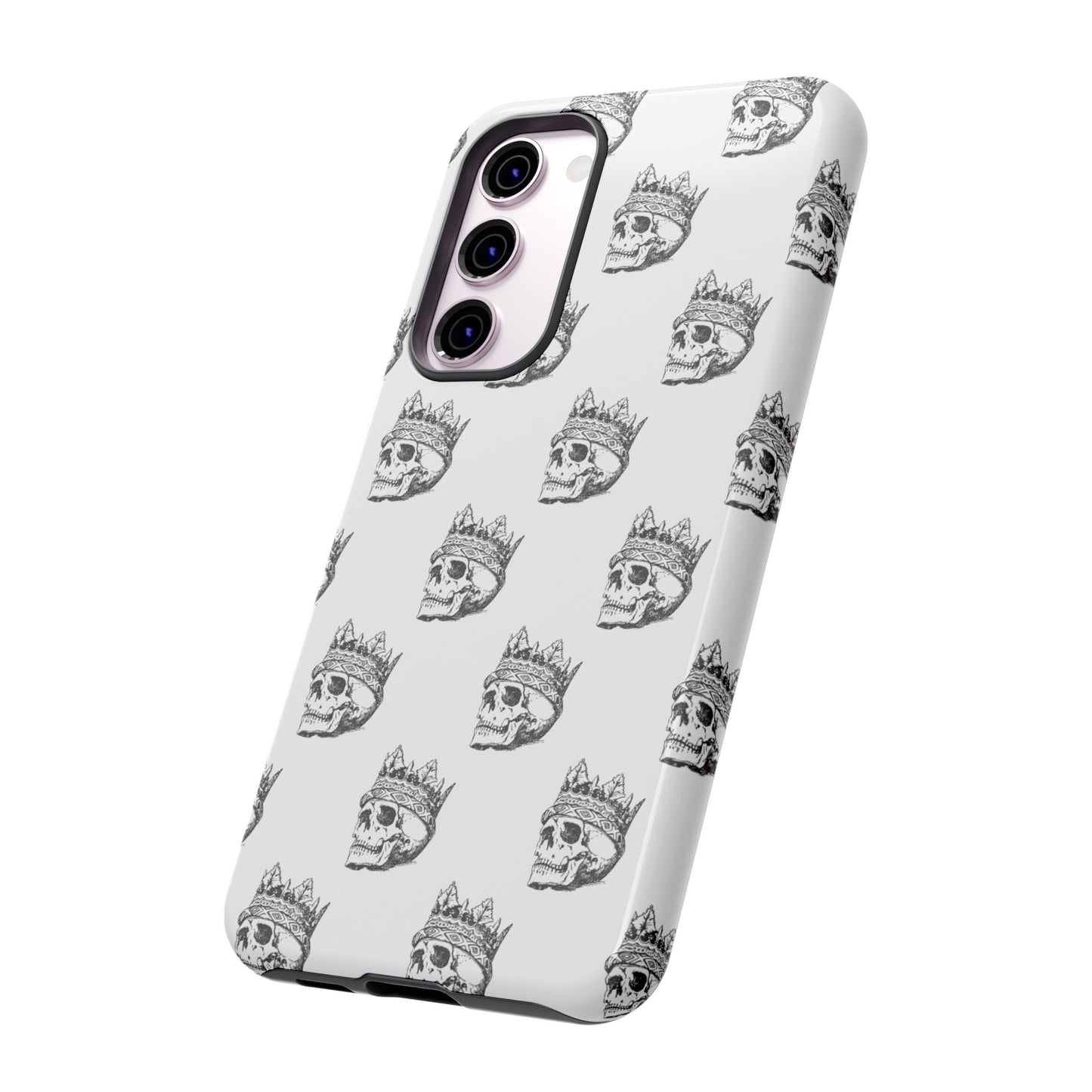 Skull Wallpaper Phone Case | iPhone 15 Plus/ Pro, 14, 13, 12| Google Pixel 7, Pro, 5| Samsung Galaxy S23 All Major Phone Models