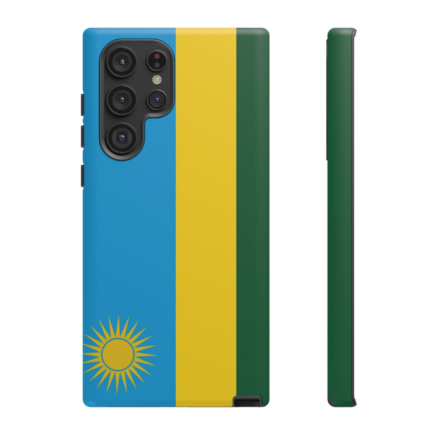 Rwanda Flag Phone Case | iPhone 15 Plus/ Pro, 14, 13, 12| Google Pixel 7, Pro, 5| Samsung Galaxy S23 All Major Phone Models