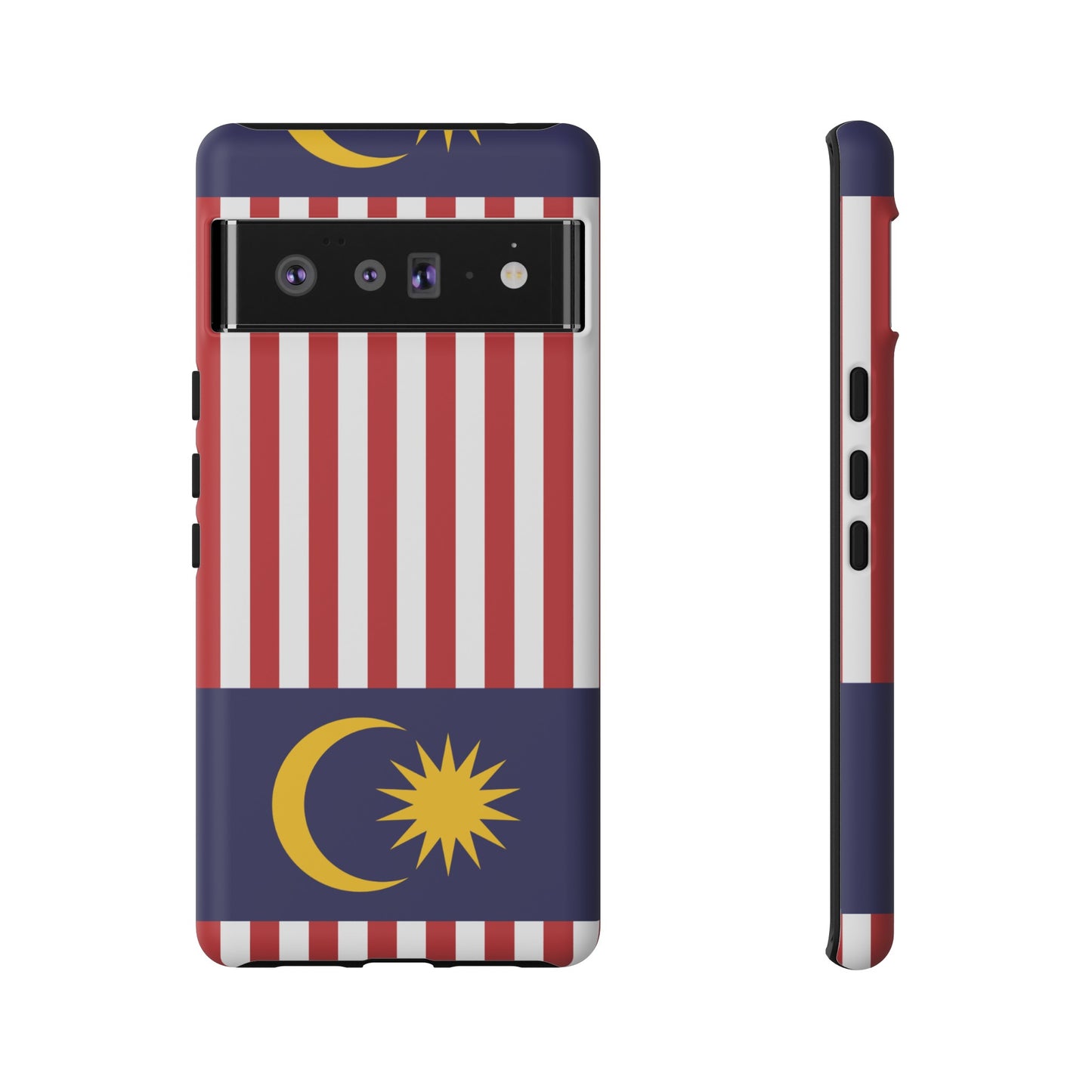 Malaysia Flag Phone Case | iPhone 15 Plus/ Pro, 14, 13, 12| Google Pixel 7, Pro, 5| Samsung Galaxy S23 All Major Phone Models