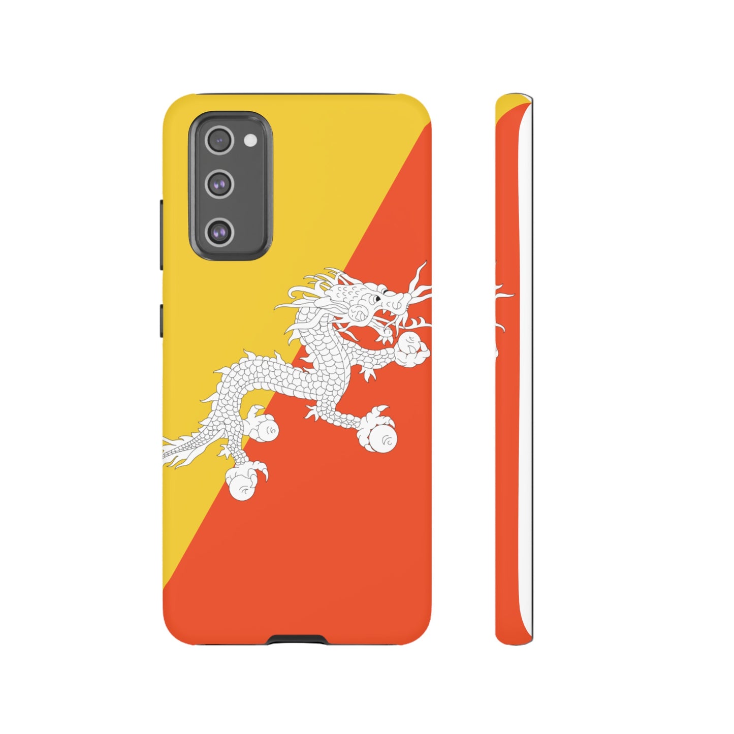 Bhutan Flag Phone Case | iPhone 15 Plus/ Pro, 14, 13, 12| Google Pixel 7, Pro, 5| Samsung Galaxy S23 All Major Phone Models