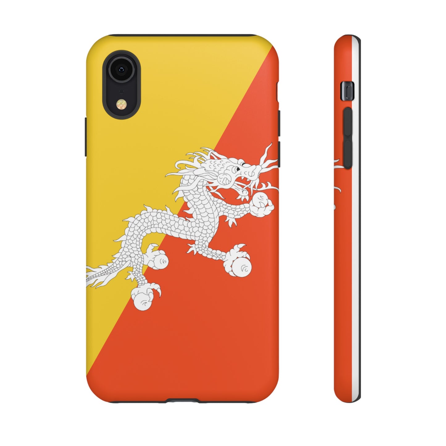 Bhutan Flag Phone Case | iPhone 15 Plus/ Pro, 14, 13, 12| Google Pixel 7, Pro, 5| Samsung Galaxy S23 All Major Phone Models