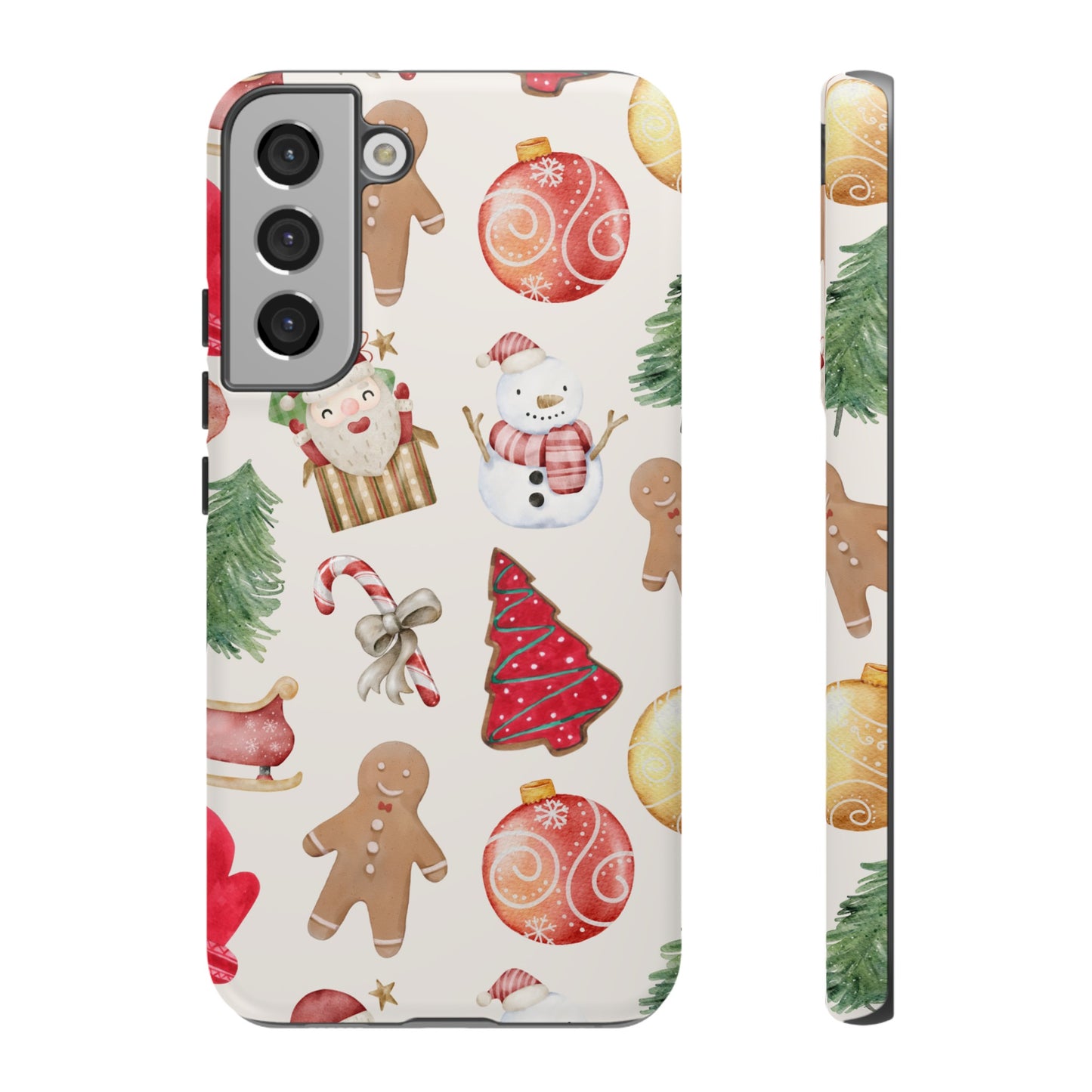 Collage Christmas Wallpaper Phone Case | iPhone 15 Plus/ Pro, 14, 13, 12| Google Pixel 7, Pro, 5| Samsung Galaxy S23 All Major Phone Models