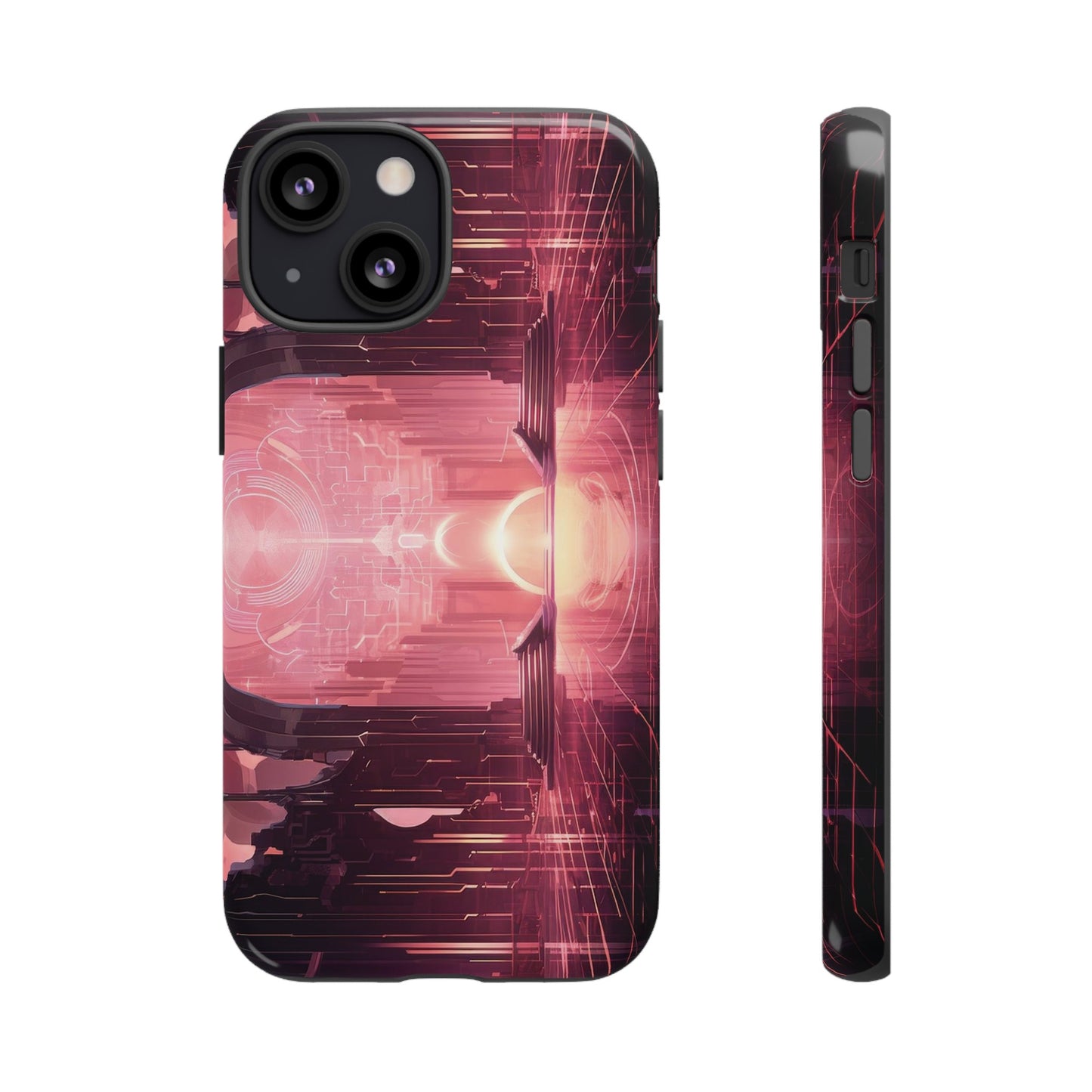 Sci-Fi Hall Wallpaper Phone Case | iPhone 15 Plus/ Pro, 14, 13, 12| Google Pixel 7, Pro, 5| Samsung Galaxy S23 All Major Phone Models