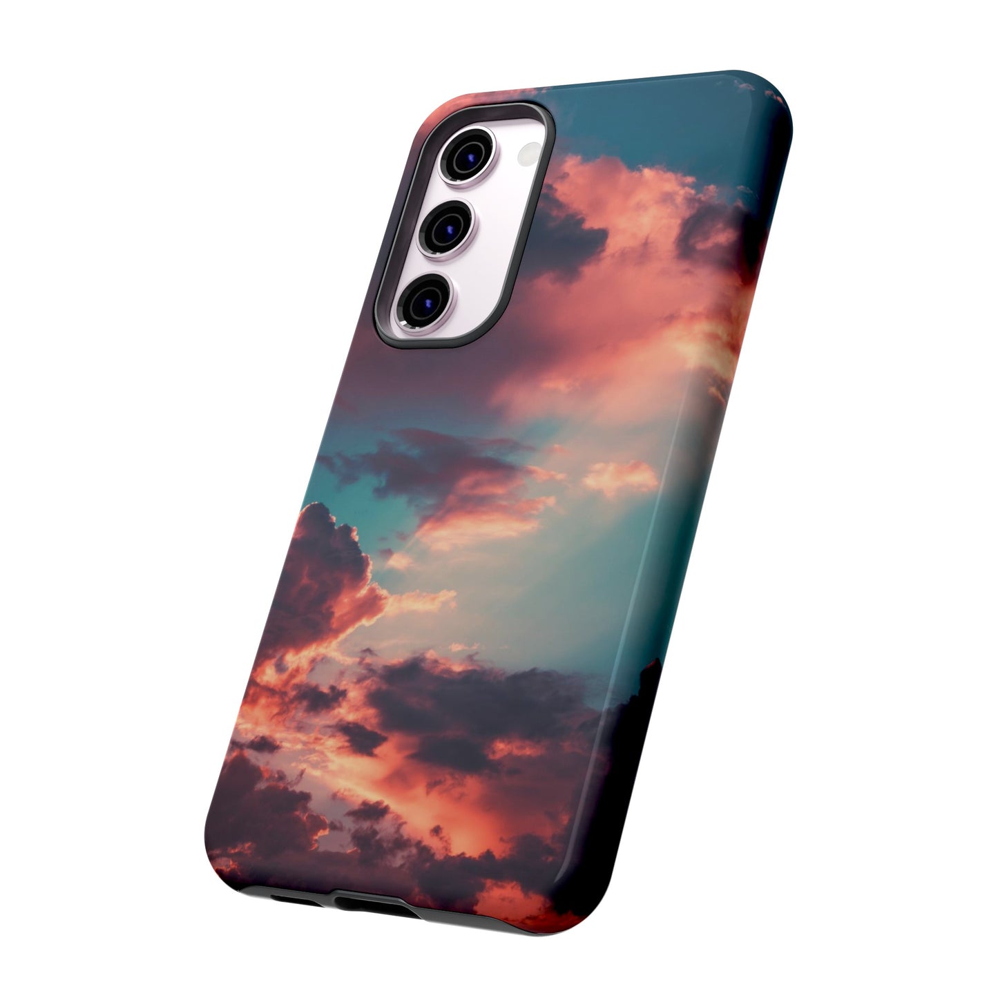 Violet Sky Wallpaper Phone Case | iPhone 15 Plus/ Pro, 14, 13, 12| Google Pixel 7, Pro, 5| Samsung Galaxy S23 All Major Phone Models