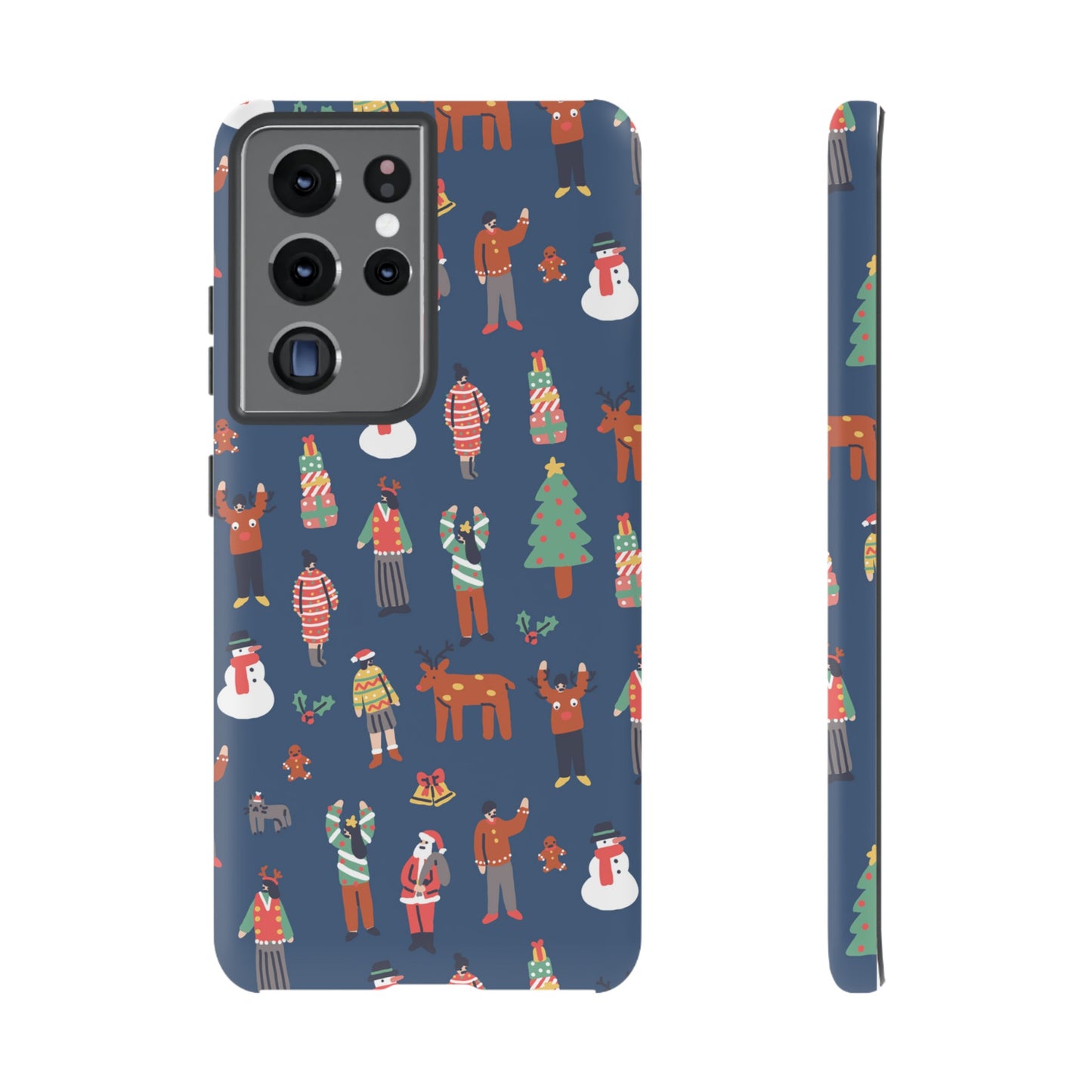 Christmas Party Wallpaper Phone Case | iPhone 15 Plus/ Pro, 14, 13, 12| Google Pixel 7, Pro, 5| Samsung Galaxy S23 All Major Phone Models