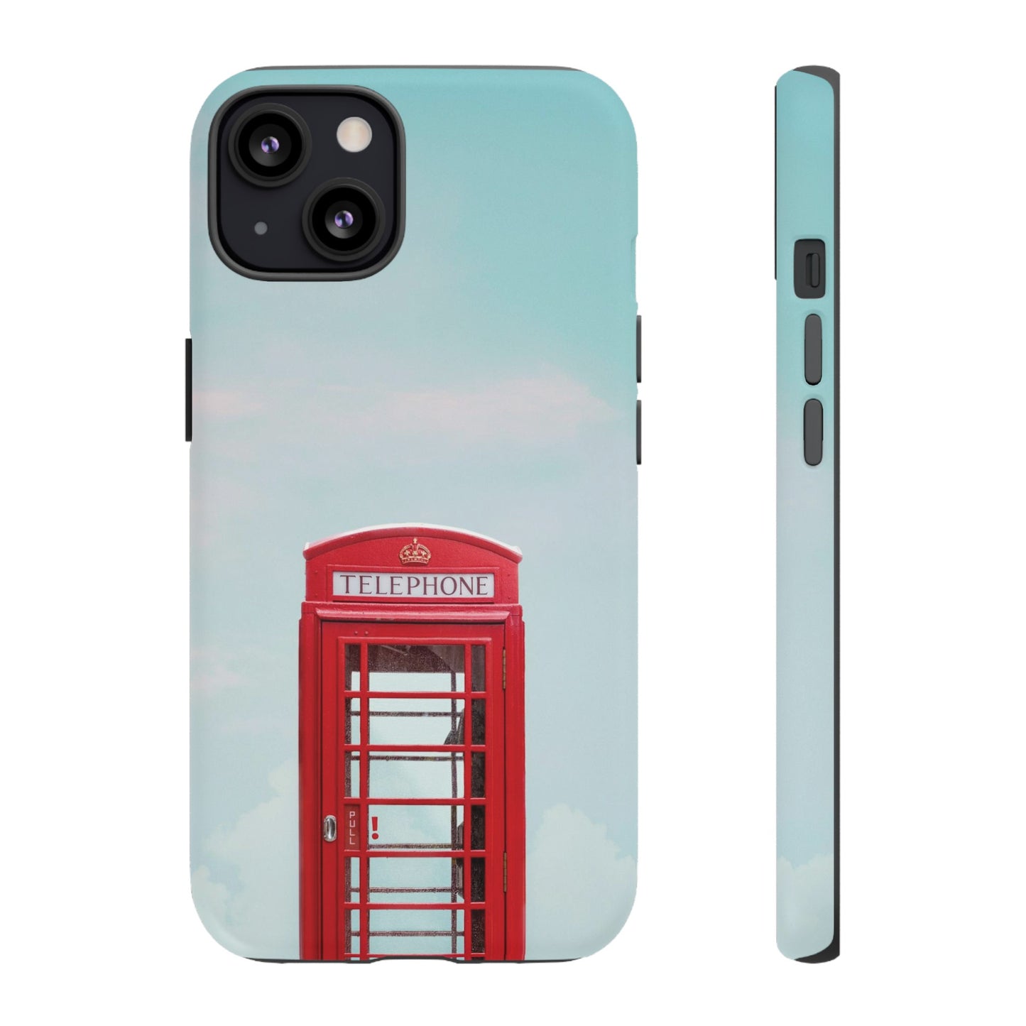 Telephone Booth Wallpaper Phone Case |iPhone 15 Plus/ Pro, 14, 13, 12|Google Pixel 7, Pro, 5| Samsung Galaxy S23 All Major Phone Models