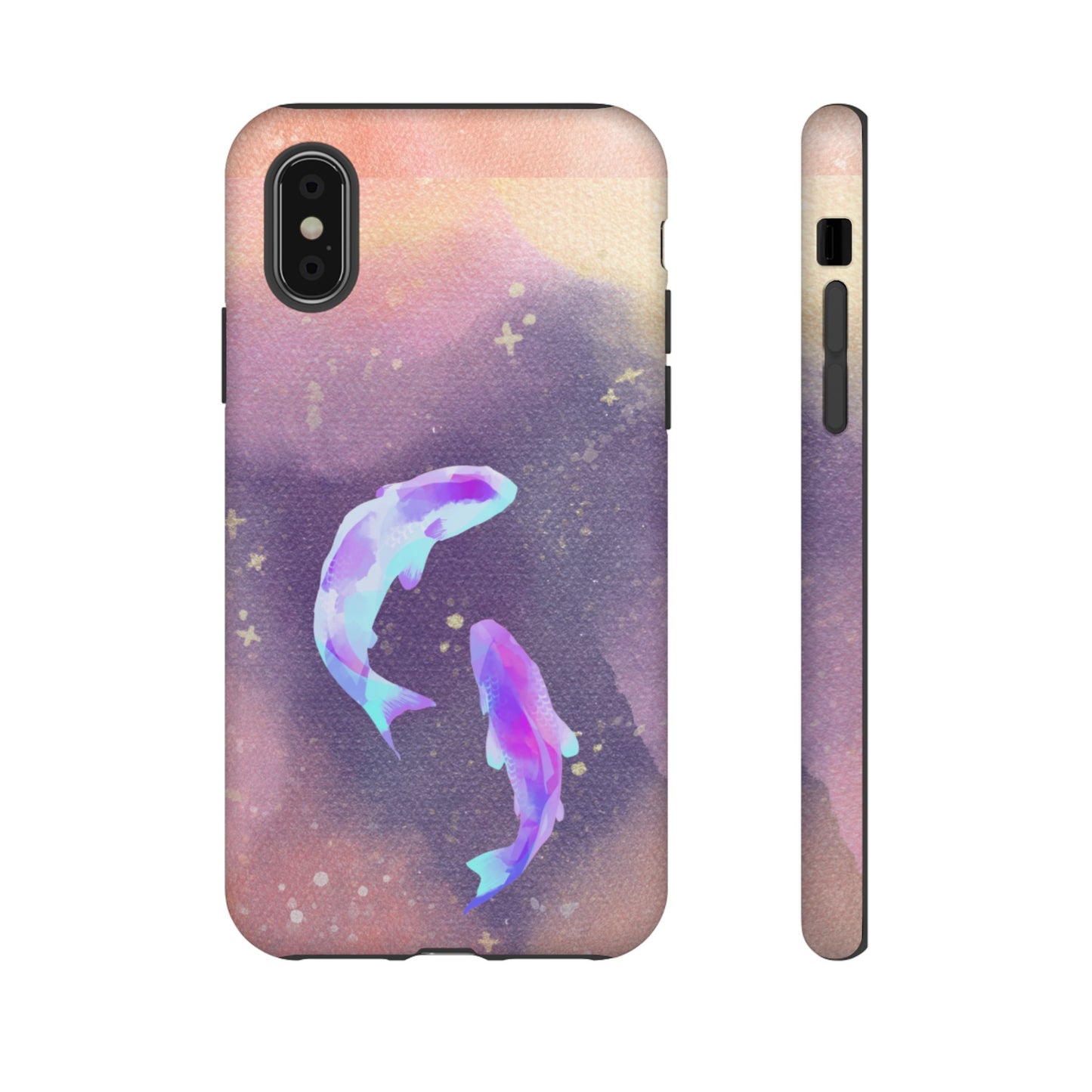 Cosmic Koi Phone Case | iPhone 15 Plus/ Pro, 14, 13, 12| Google Pixel 7, Pro, 5| Samsung Galaxy S23 All Major Phone Models