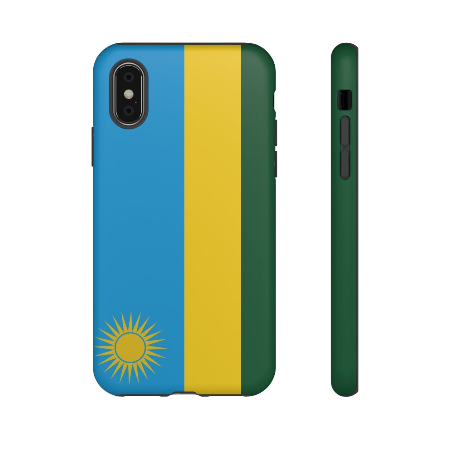 Rwanda Flag Phone Case | iPhone 15 Plus/ Pro, 14, 13, 12| Google Pixel 7, Pro, 5| Samsung Galaxy S23 All Major Phone Models