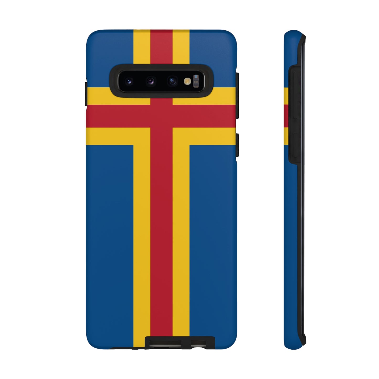 Aland Islands (Finland) Flag Phone Case | iPhone 15 Plus/ Pro, 14, 13, 12| Google Pixel 7, Pro, 5| Samsung Galaxy S23 All Major Phone Models