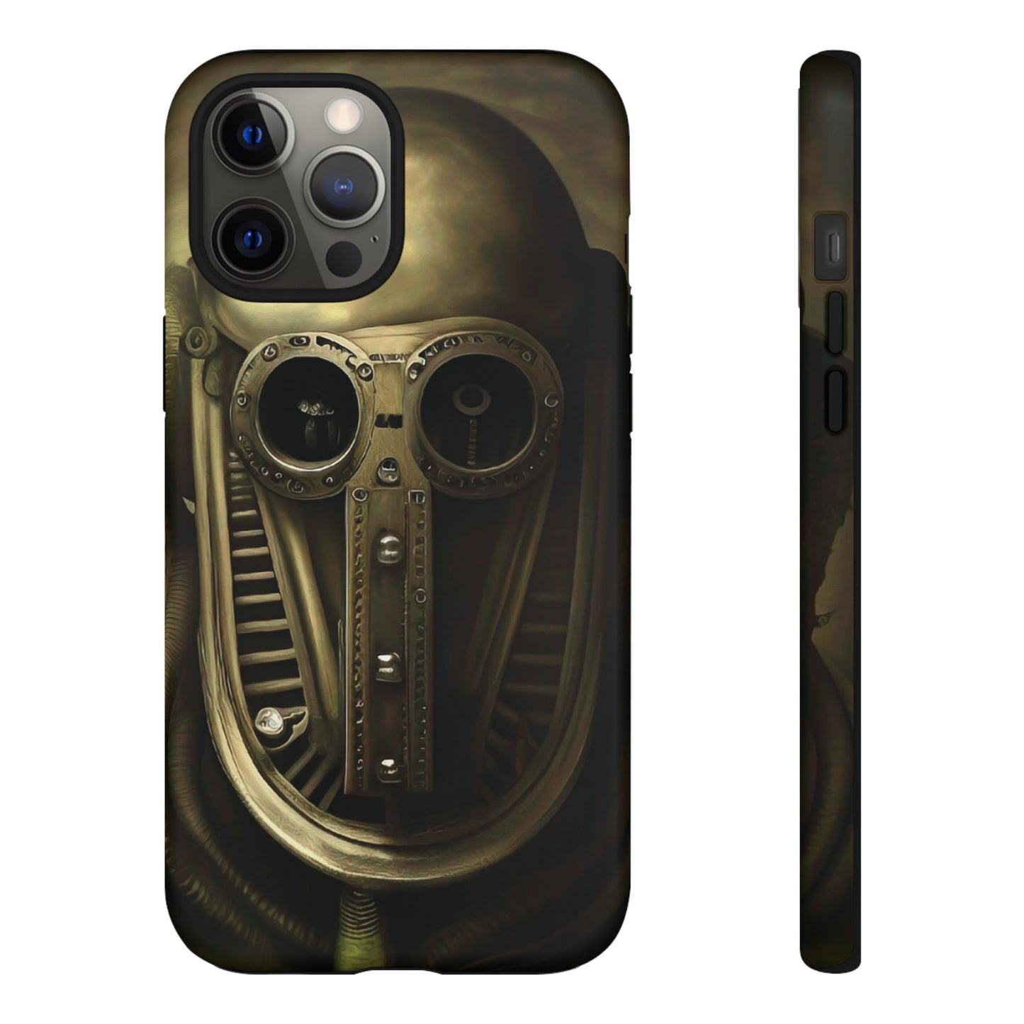 Sci-Fi Helmet Wallpaper Phone Case | iPhone 15 Plus/ Pro, 14, 13, 12| Google Pixel 7, Pro, 5| Samsung Galaxy S23 All Major Phone Models