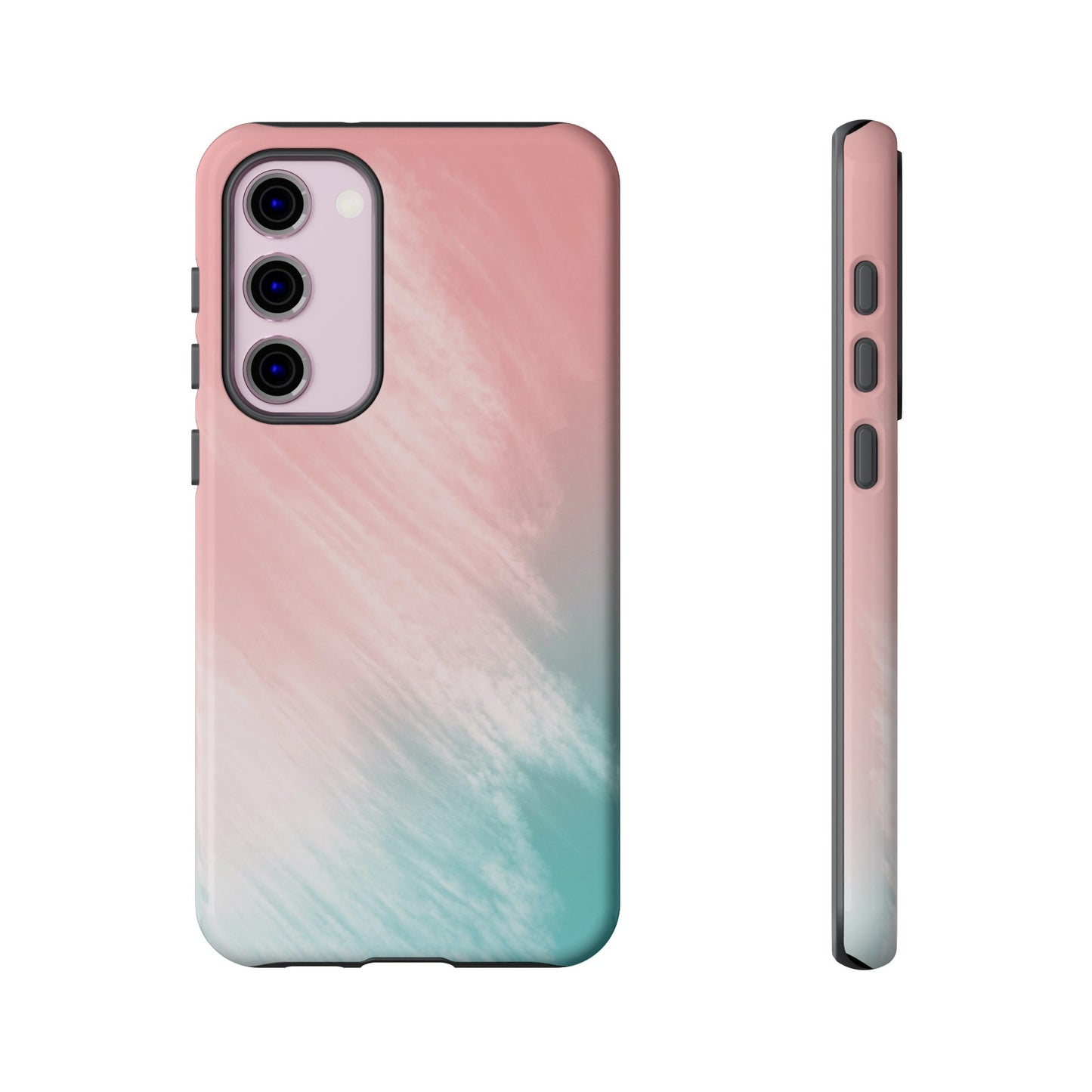 Soft Pink And Blue Wallpaper Phone Case | iPhone 15 Plus/ Pro, 14, 13, 12| Google Pixel 7, Pro, 5| Samsung Galaxy S23 All Major Phone Models