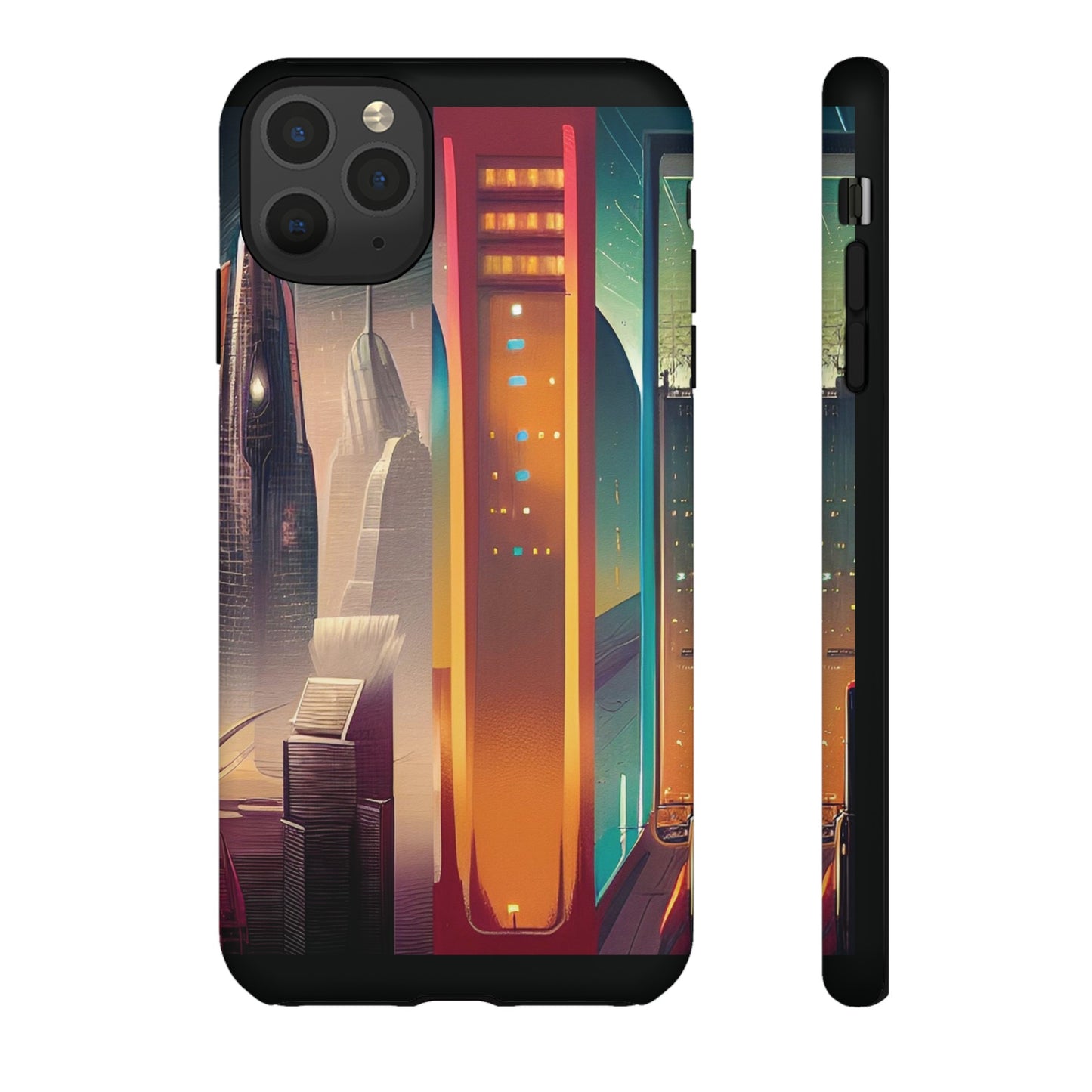 Sci-Fi  Buildings Wallpaper Phone Case | iPhone 15 Plus/ Pro, 14, 13, 12| Google Pixel 7, Pro, 5| Samsung Galaxy S23 All Major Phone Models