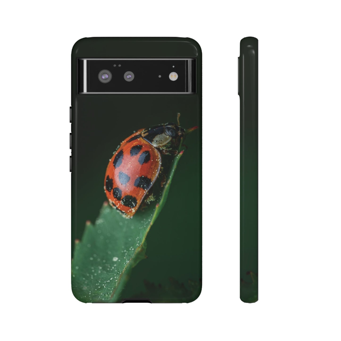 Ladybug Wallpaper Phone Case | iPhone 15 Plus/ Pro, 14, 13, 12| Google Pixel 7, Pro, 5| Samsung Galaxy S23 All Major Phone Models