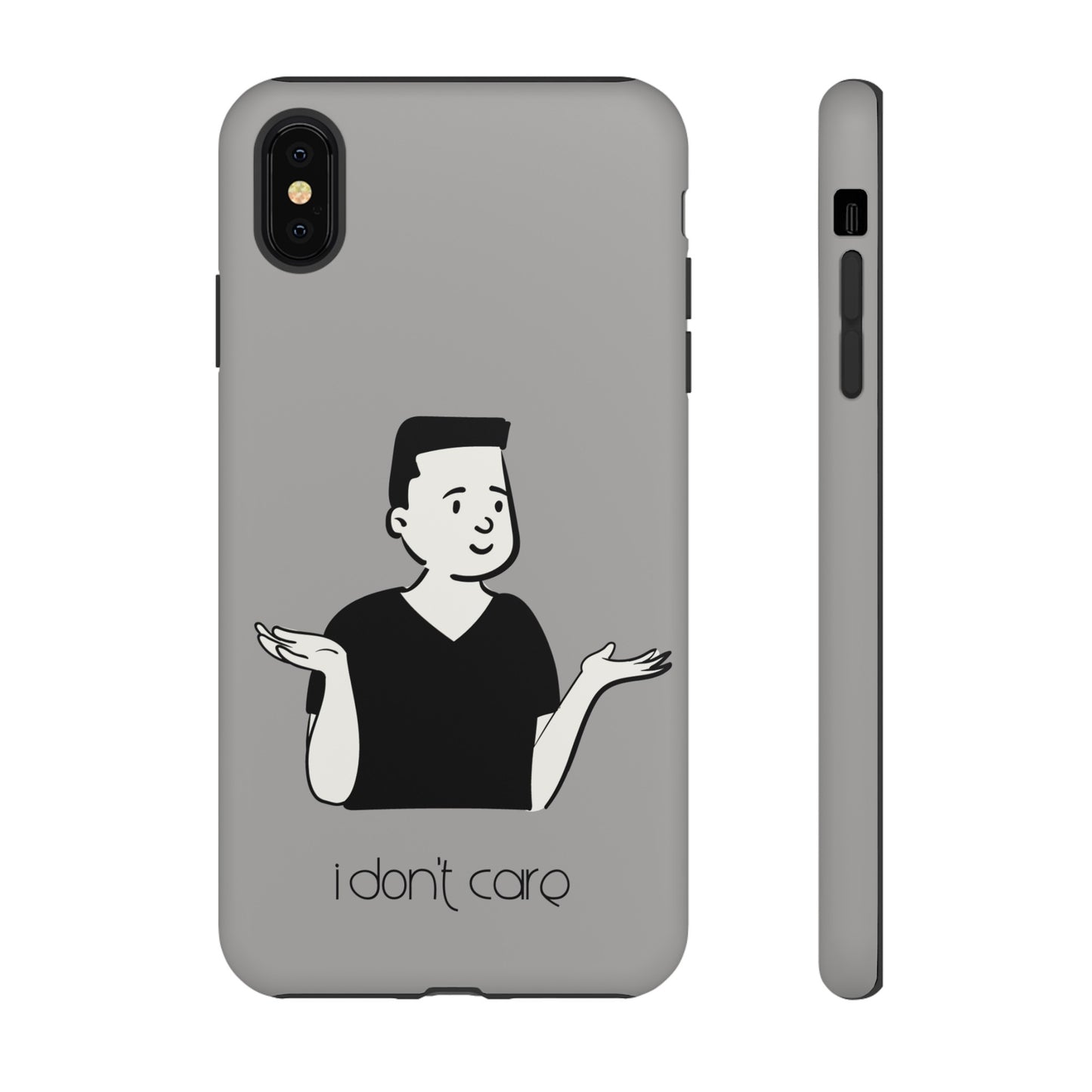 I Don't Care Wallpaper Phone Case | iPhone 15 Plus/ Pro, 14, 13, 12| Google Pixel 7, Pro, 5| Samsung Galaxy S23 All Major Phone Models