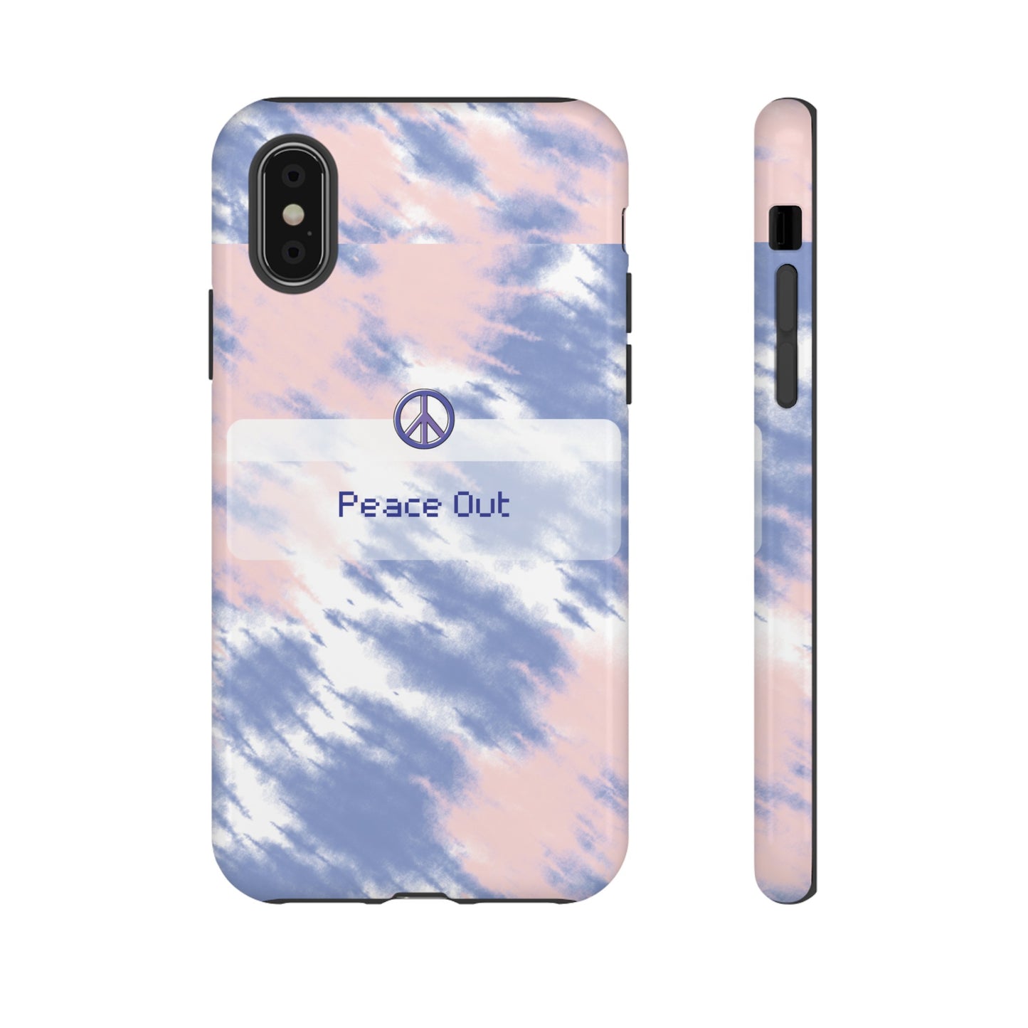 Peace Out Wallpaper Phone Case | iPhone 15 Plus/ Pro, 14, 13, 12| Google Pixel 7, Pro, 5| Samsung Galaxy S23 All Major Phone Models