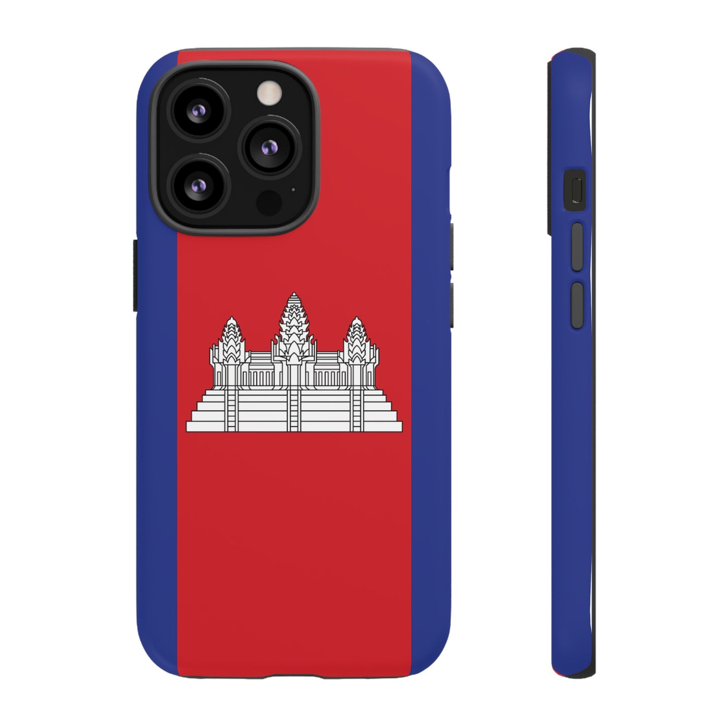 Cambodia Flag Phone Case | iPhone 15 Plus/ Pro, 14, 13, 12| Google Pixel 7, Pro, 5| Samsung Galaxy S23 All Major Phone Models